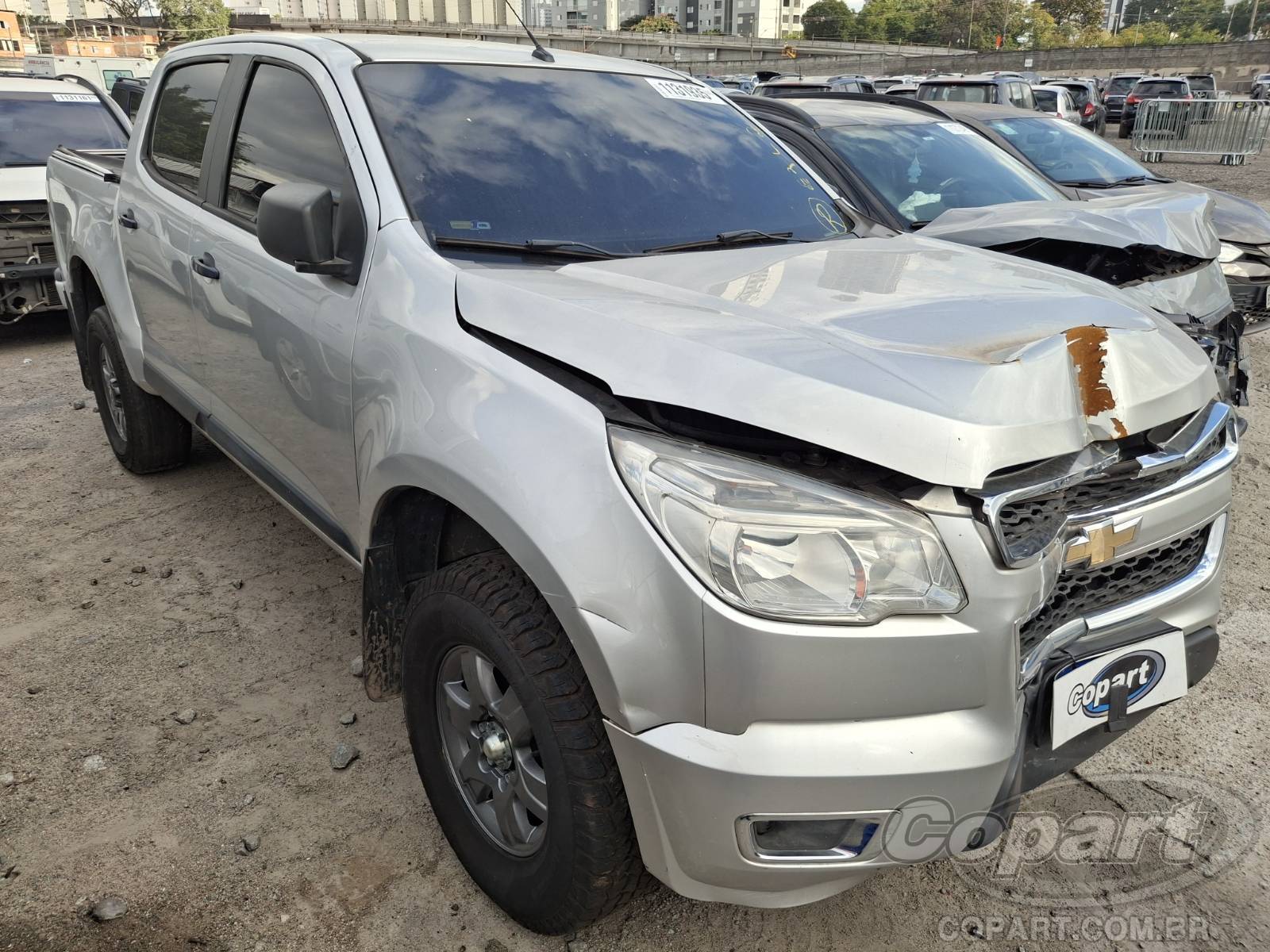 Veículo CHEVROLET S10 2014 CHEVROLET S10 CABINE DUPLA 2014 em leilão