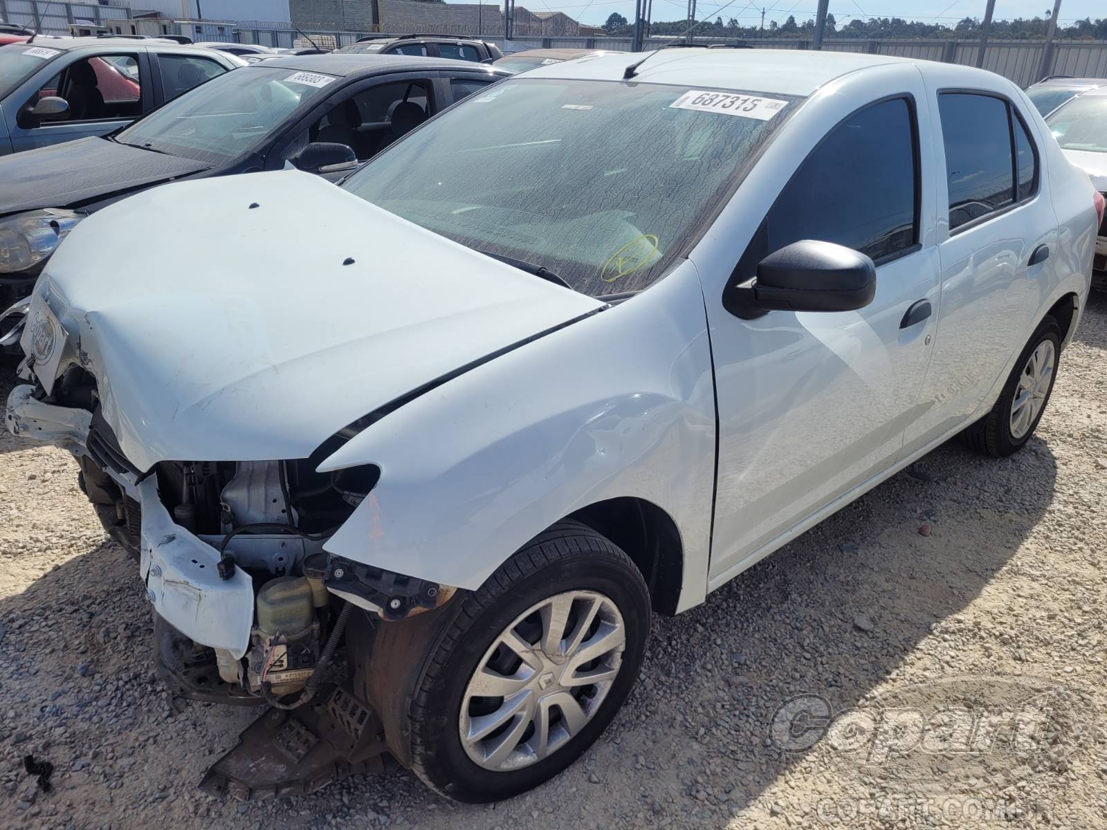 Foto 2: 2018 RENAULT LOGAN LOGAN AUTENTIQUE 1.0 12V SCE