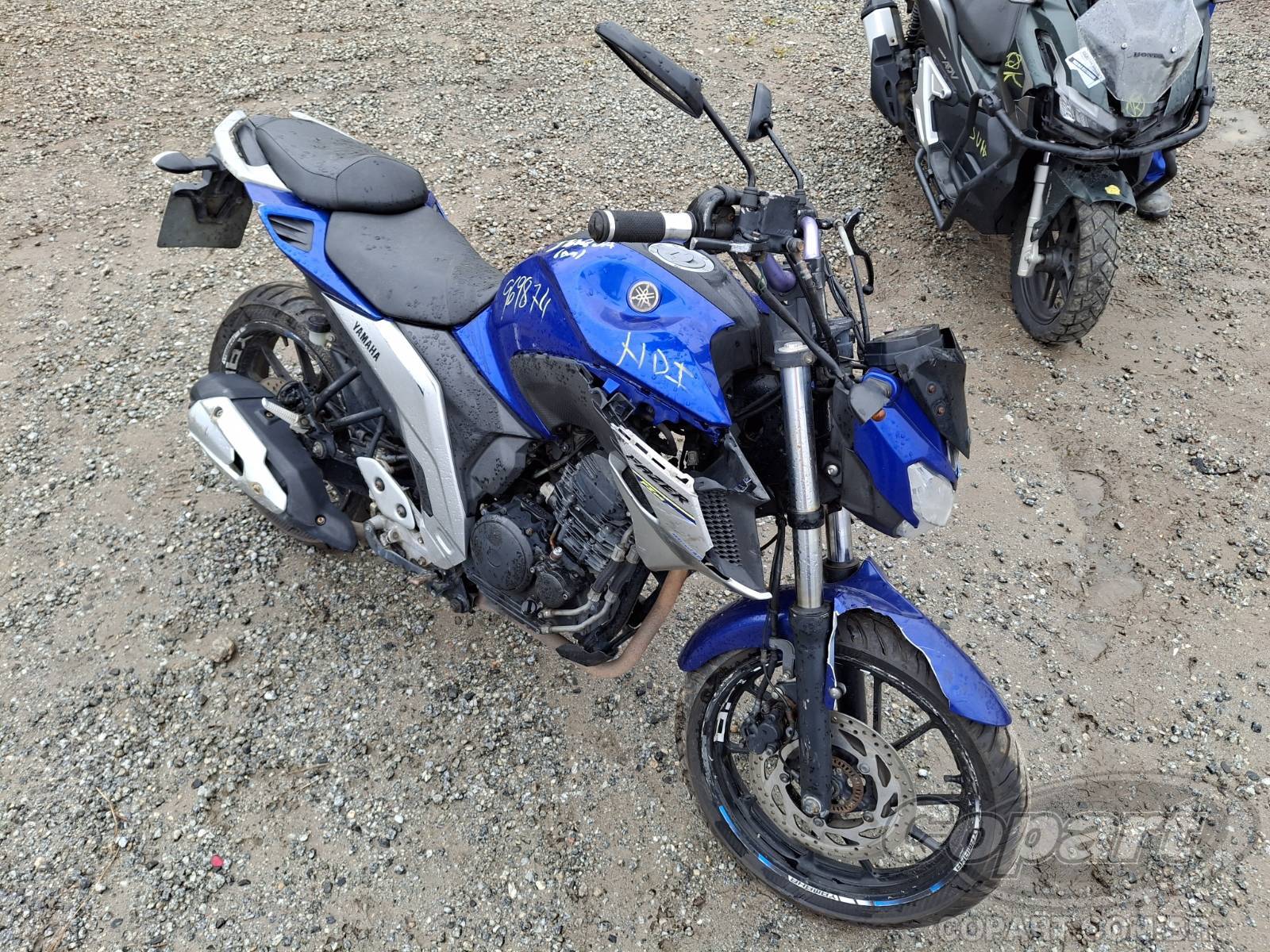 Veículo YAMAHA FZ25 Yamaha FZ25 Fazer 250 ABS BlueFlex 2018 Médio Estado 2018 em leilão