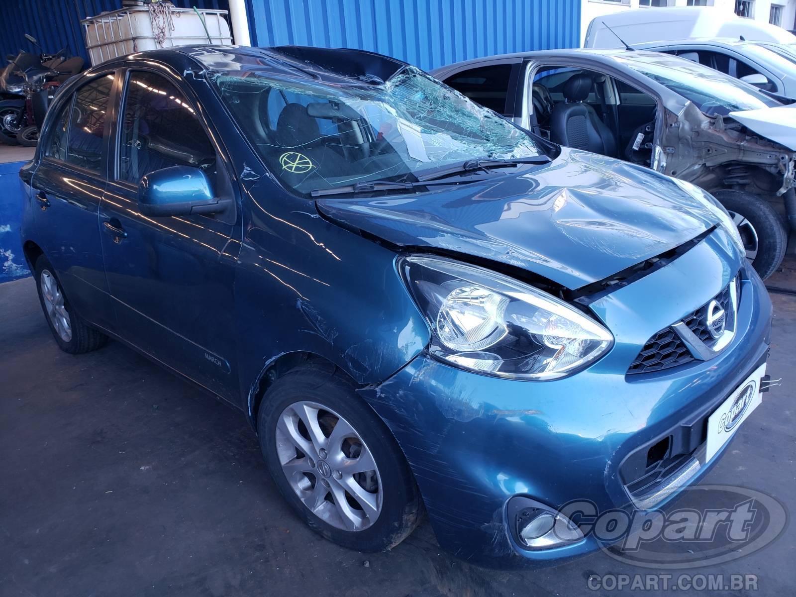 Veículo Nissan March Nissan March SV 1.0 16V 2015 2015 em leilão