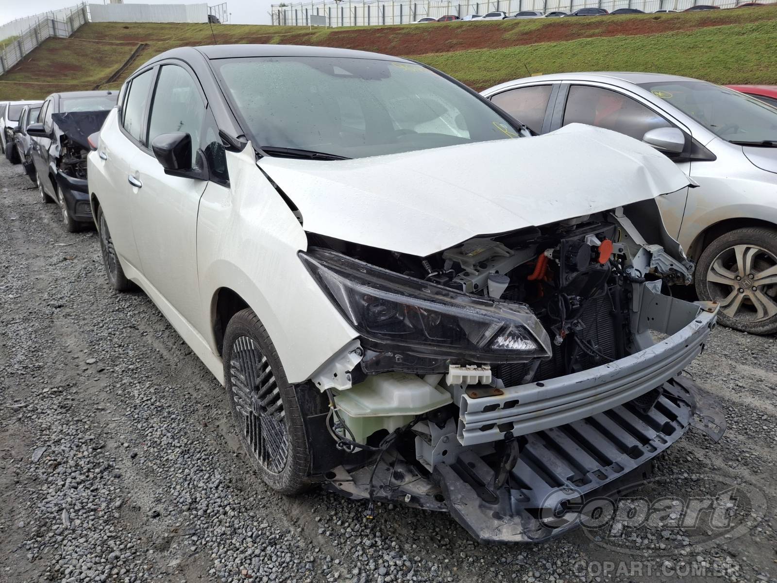 Veículo Nissan Leaf Nissan Leaf Tekna 110 kW 2023 Pequena Monta 2023 em leilão