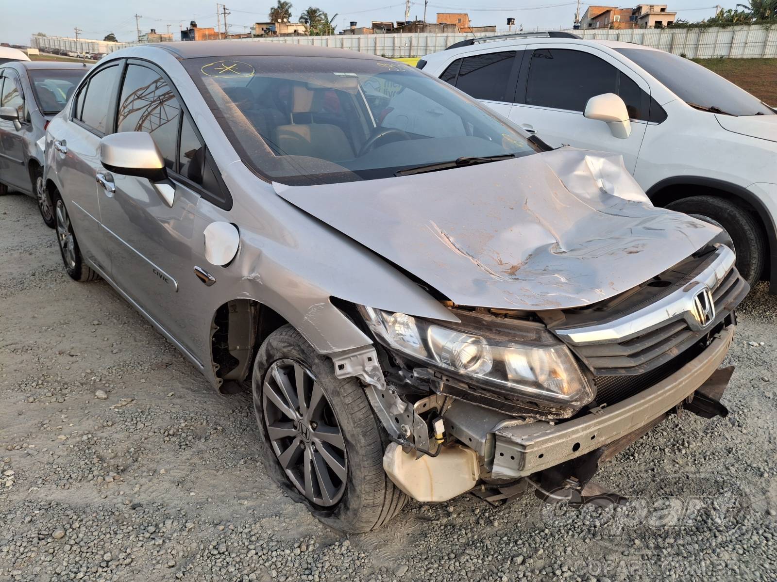 Veículo Honda Civic HONDA CIVIC LXS 1.8 16V i-VTEC 2014 2014 em leilão