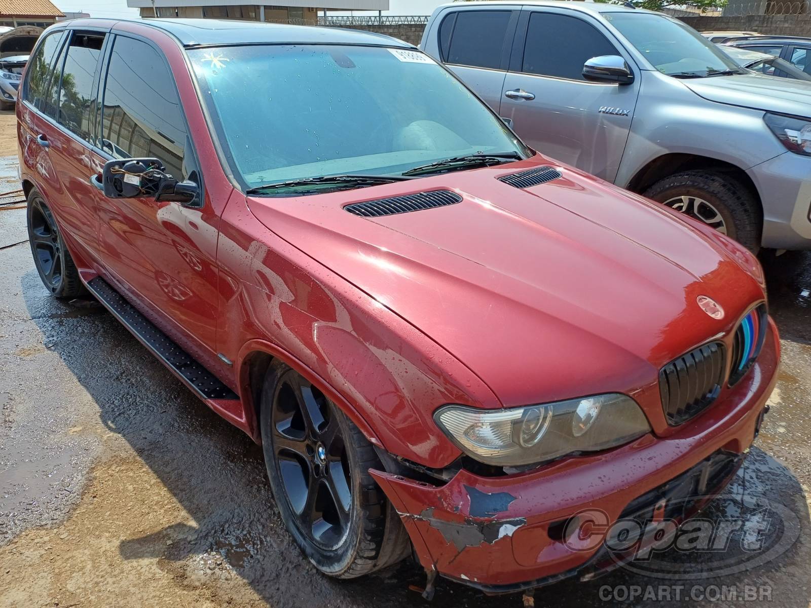 Veículo BMW X5 BMW X5 4.4IS 2006 SUV Grande Colisão Pequena Monta 2006 em leilão