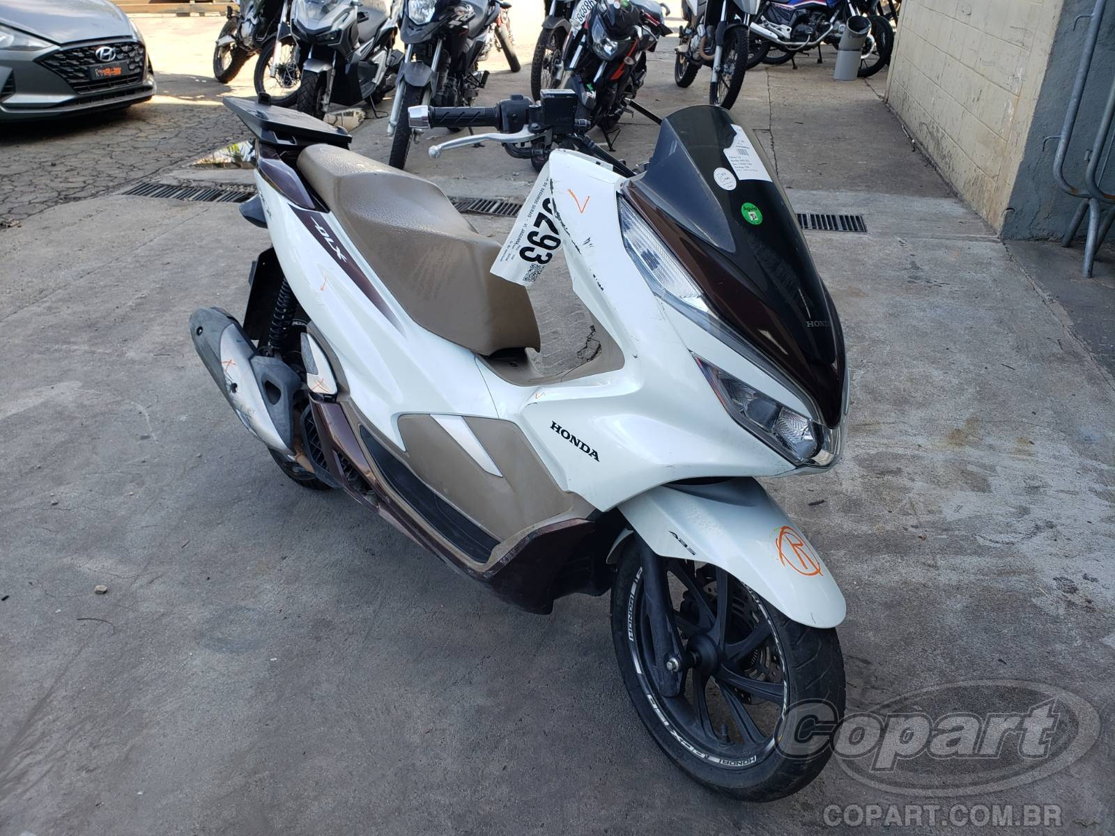 Veículo HONDA PCX Honda PCX 150 DLX 2021 2021 em leilão