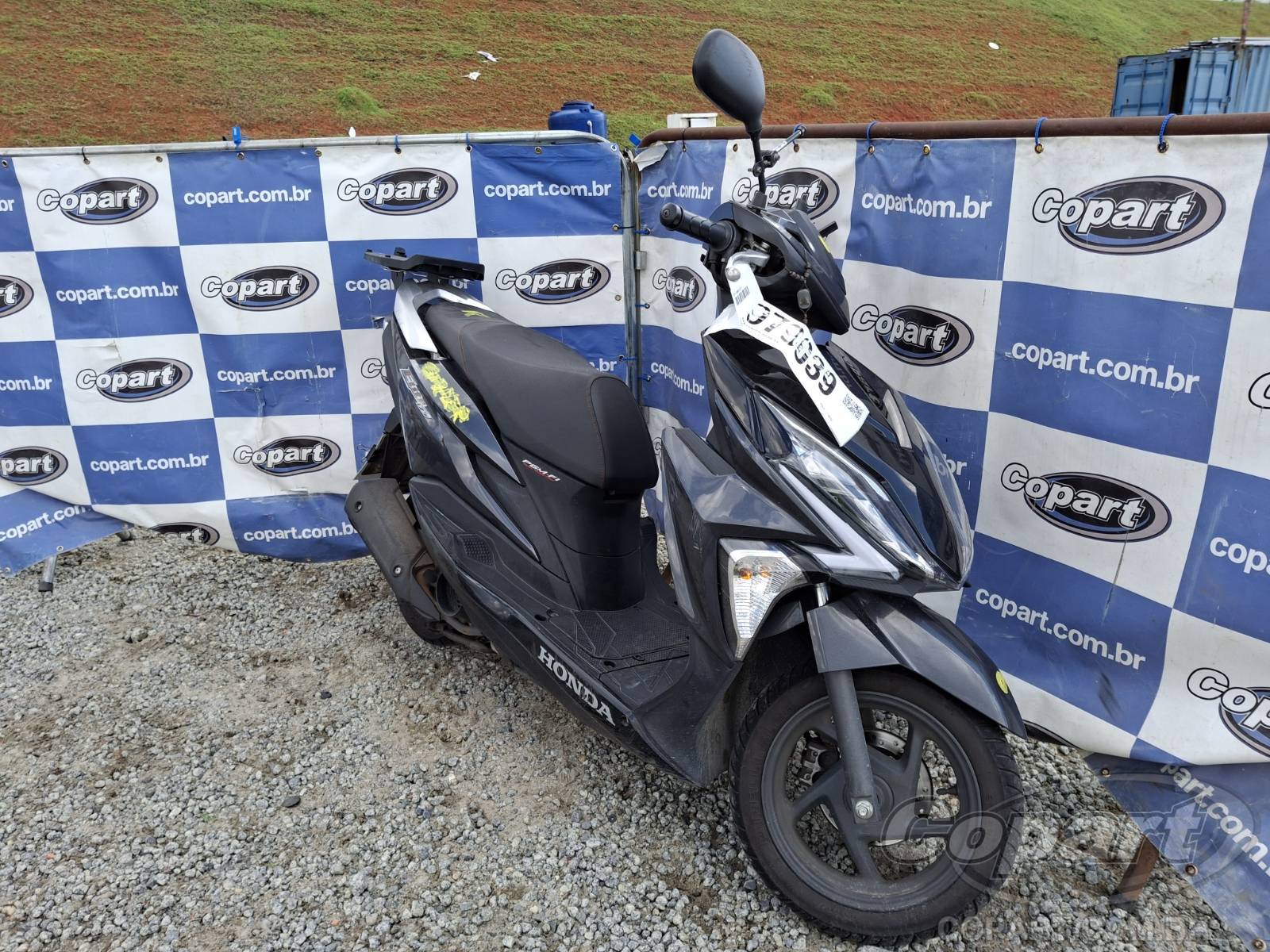 Veículo HONDA Elite Honda Elite 125 CBS V-MATIC 2024 Pequena Monta 2024 em leilão