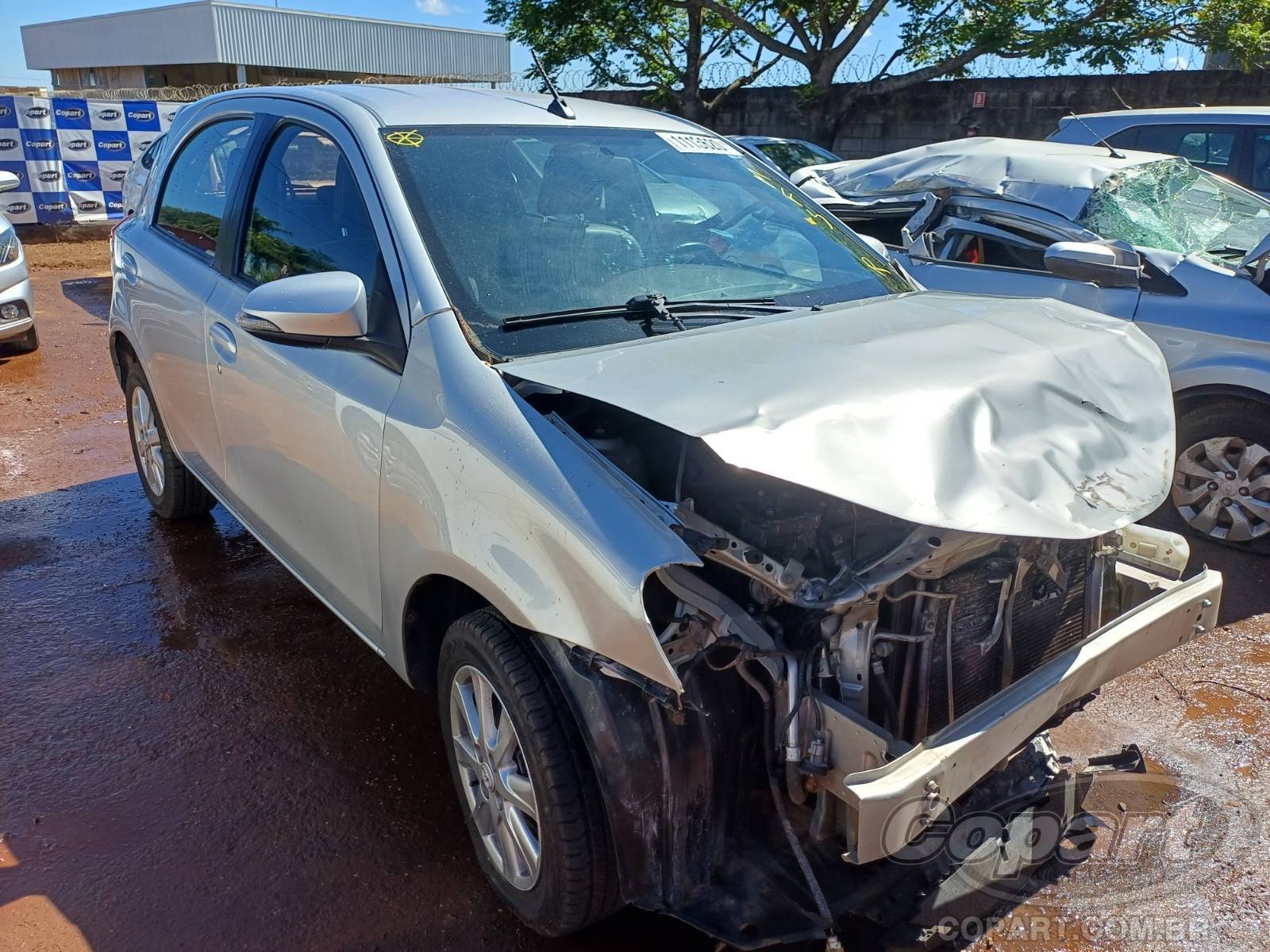 Veículo Toyota Etios TOYOTA ETIOS 2017 em leilão