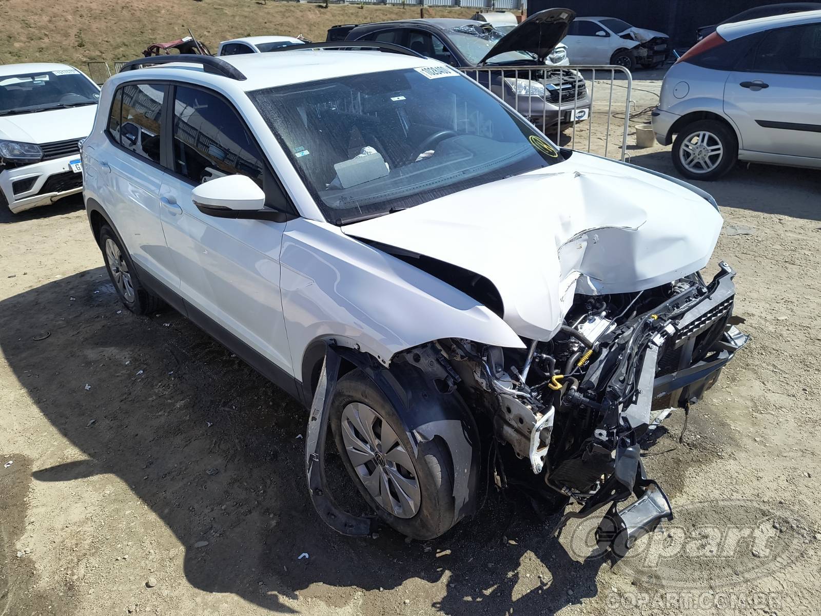 Veículo VW - VolksWagen T-Cross 2022 VOLKSWAGEN T-CROSS T-Cross Sense 200 AT 1.0 12V TSI Turbo 2022 em leilão