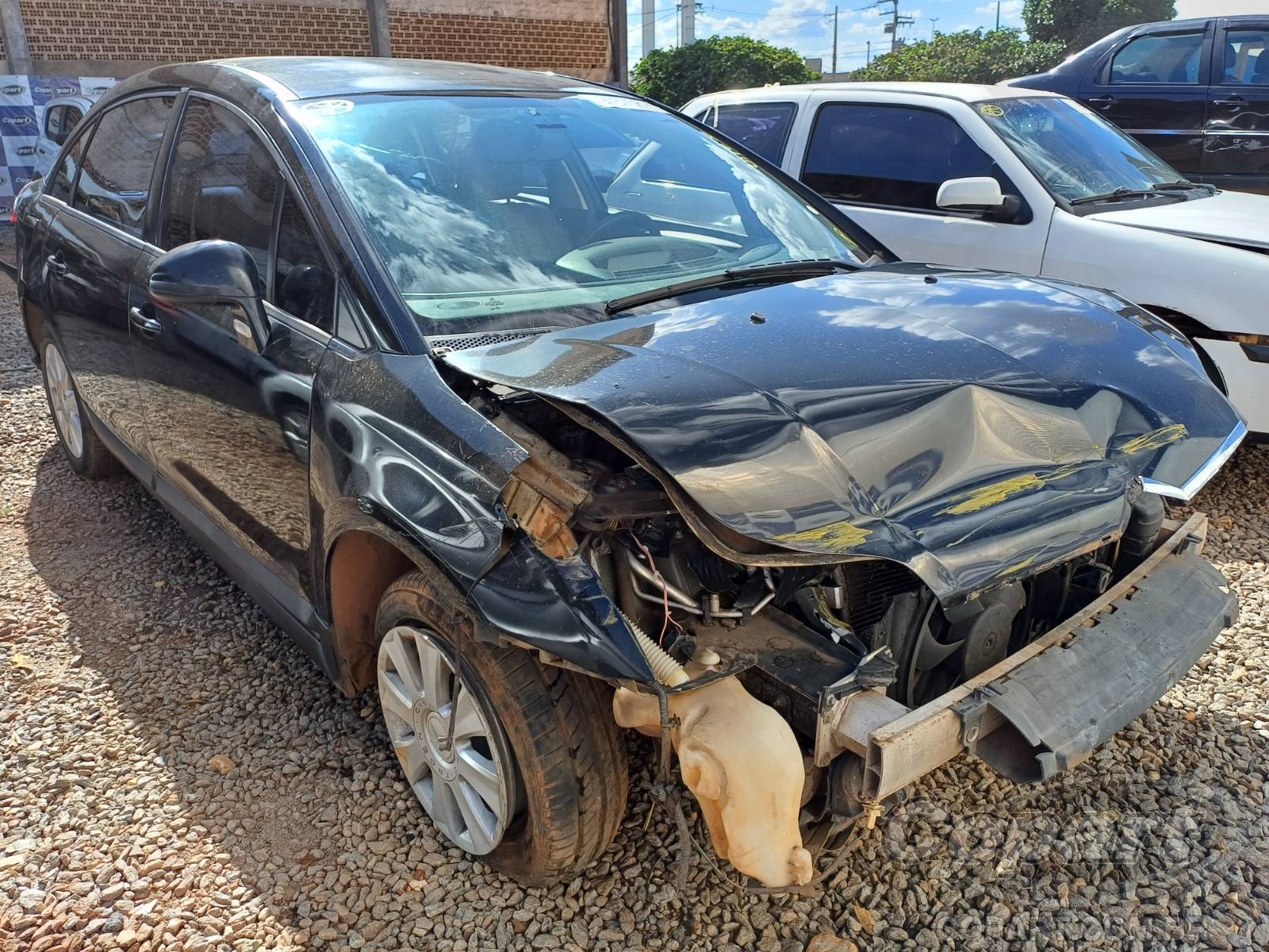 Veículo Citroën C4 Pallas Citroen C4 Pallas GLX 2.0 16V 2008 Colisão Média Monta 2008 em leilão