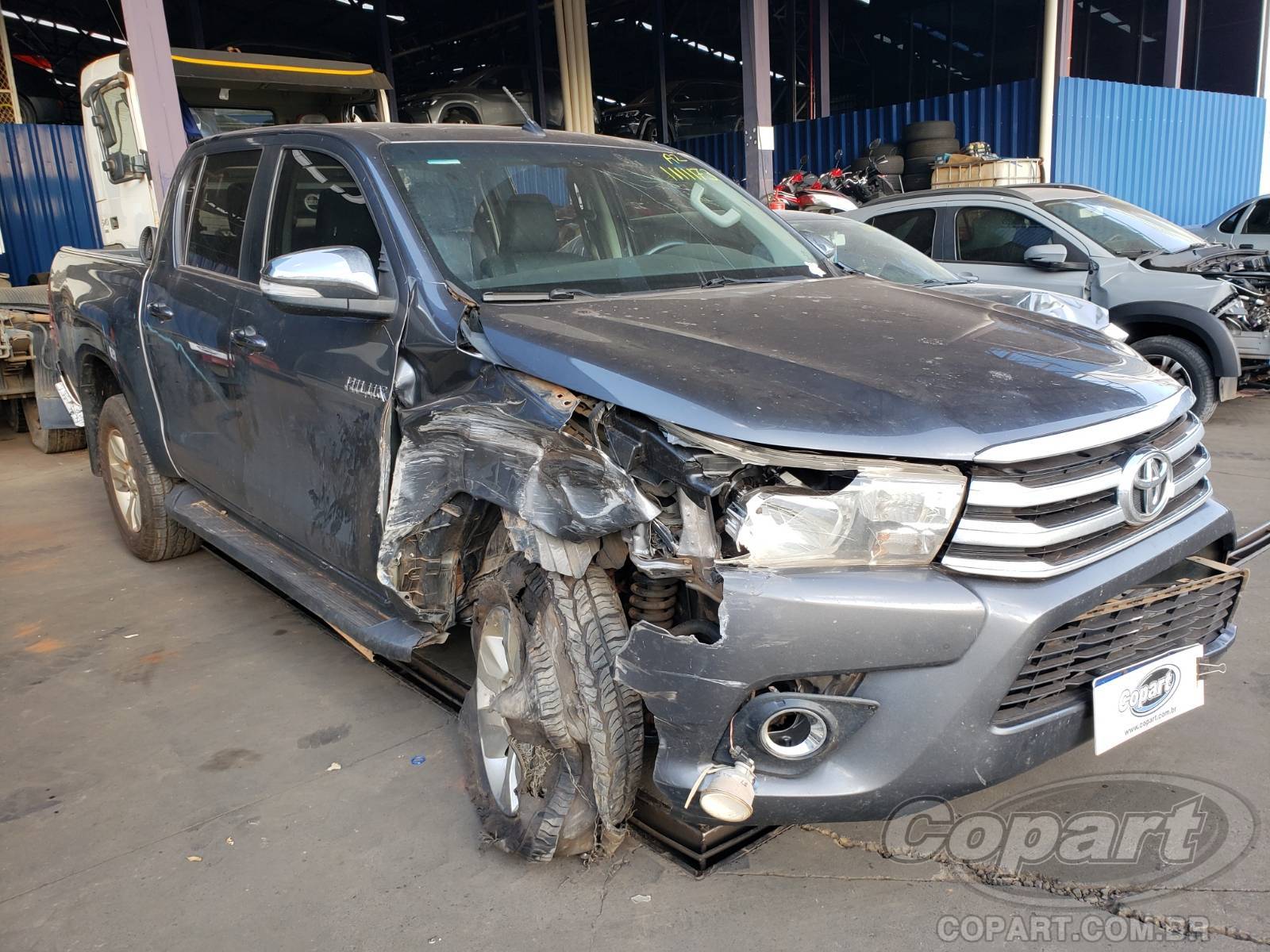 Veículo Toyota Hilux Toyota Hilux CD SRV 2.8 D-4D Turbo 2017 2017 em leilão