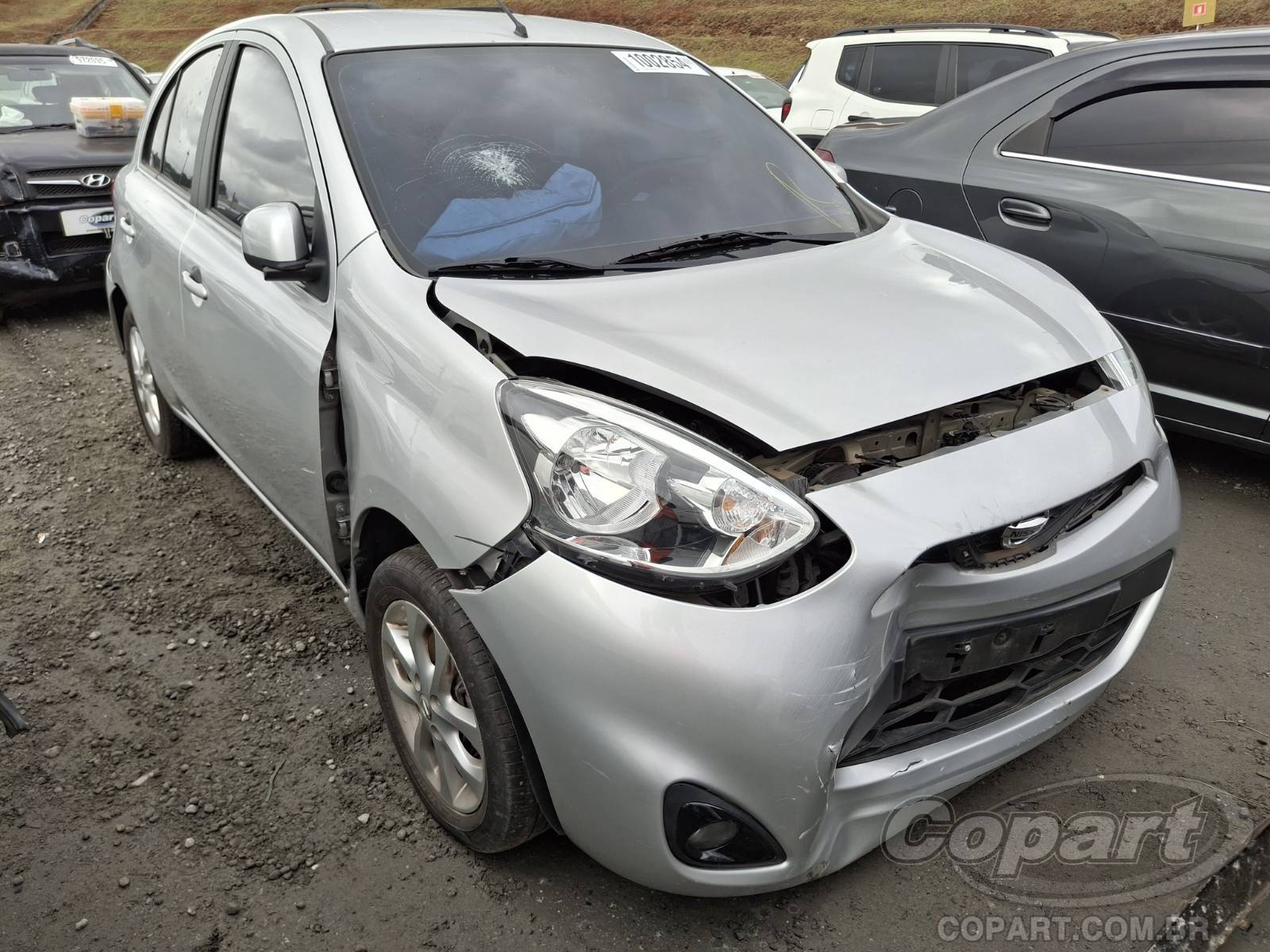 Veículo Nissan March 2020 NISSAN MARCH SV 1.6 16V FLEXIVEL ALCOOL/GASOLINA 2020 em leilão