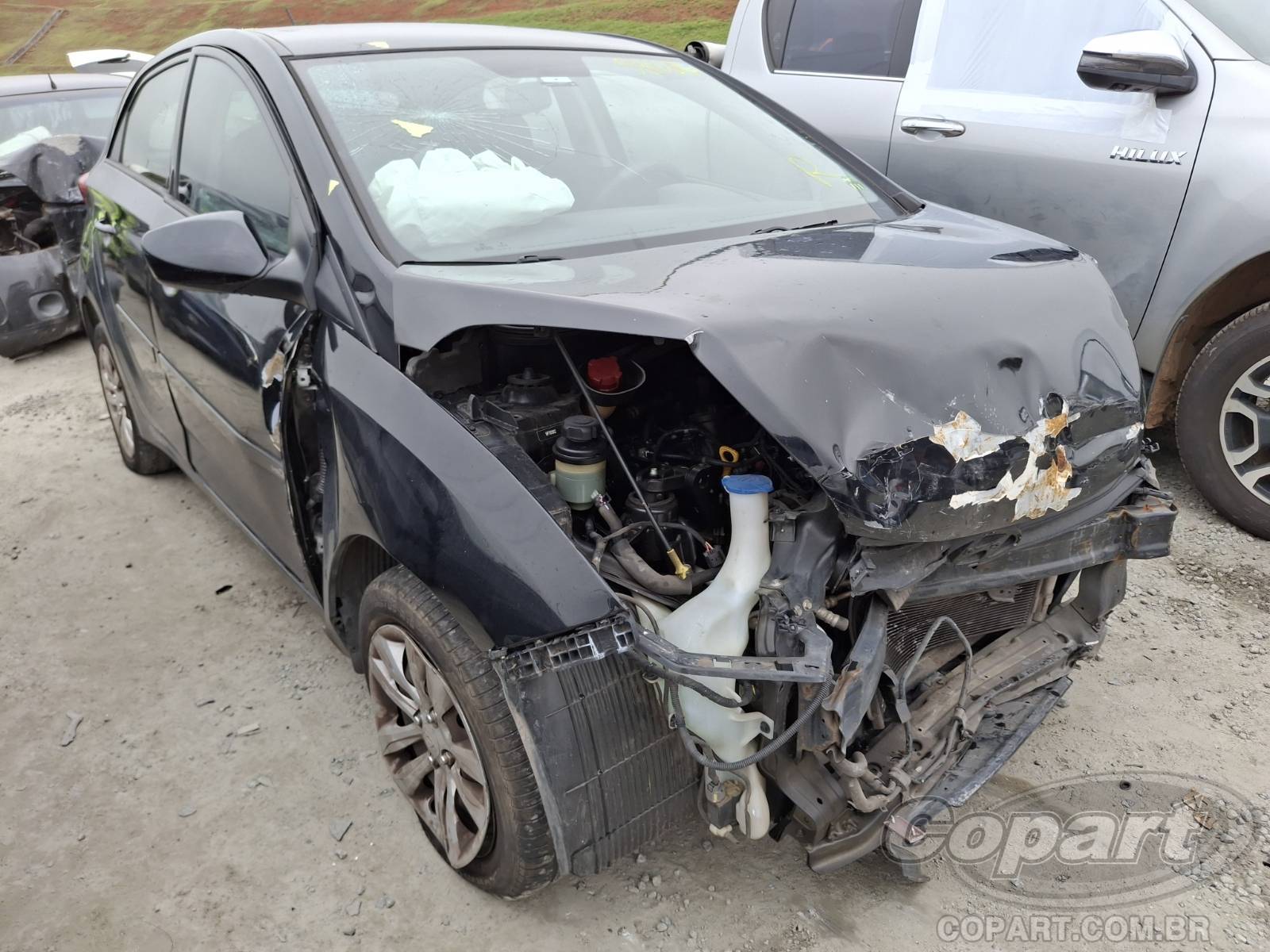 Hyundai HB20 Comfort 1.0 12V CVVT 2017 Colisão Média Monta