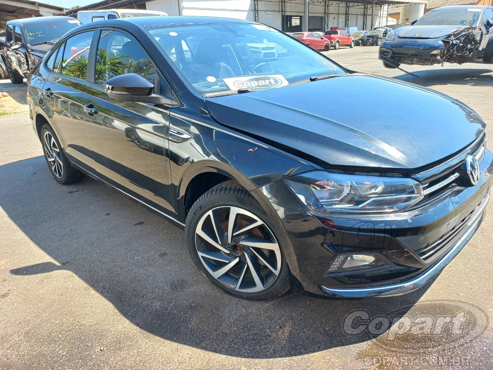 Veículo VW - VolksWagen Virtus VOLKSWAGEN VIRTUS HIGHLINE 200 AT 2021 2021 em leilão