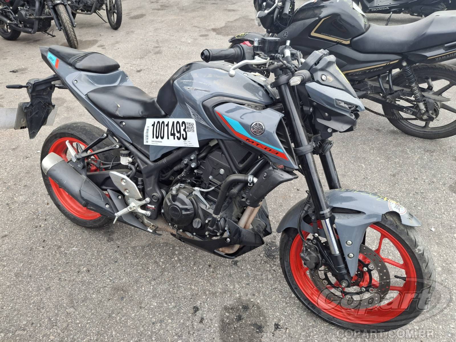 Veículo YAMAHA MT-03 2022 YAMAHA MT-03 ABS 2023 em leilão