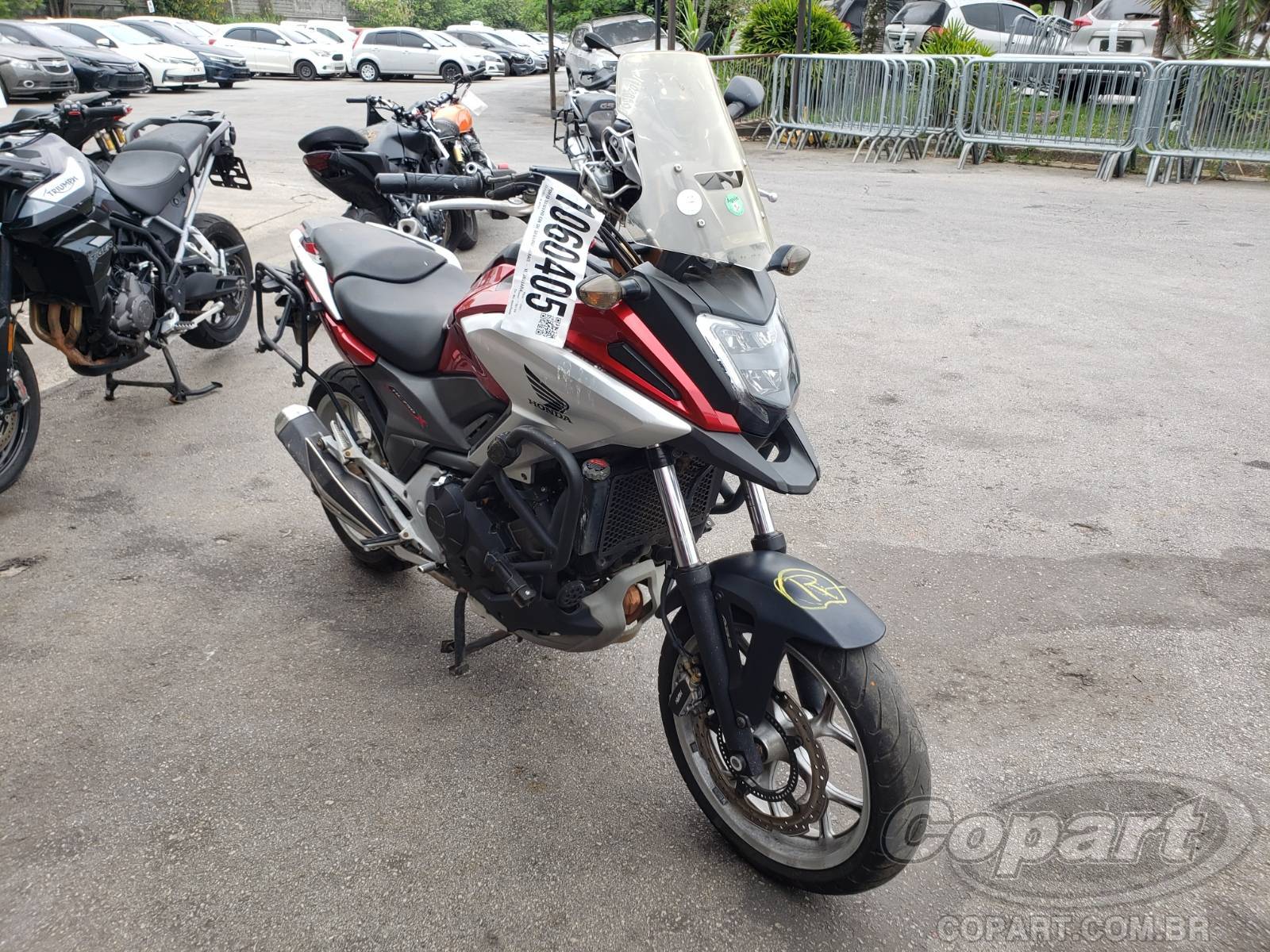 Veículo HONDA NC 2018 HONDA NC 750X 2018 em leilão