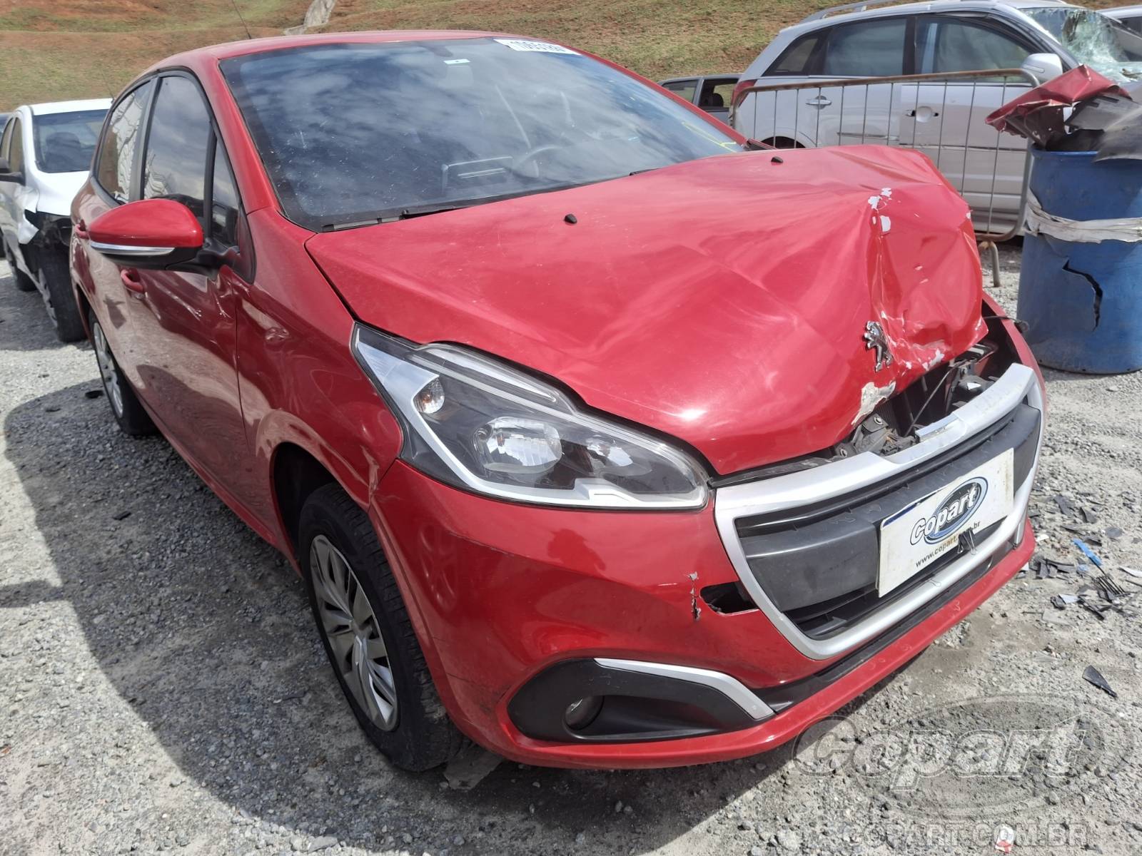 Veículo Peugeot 208 PEUGEOT 208 Active 1.2 12V VTi PureTech 2017 2018 em leilão