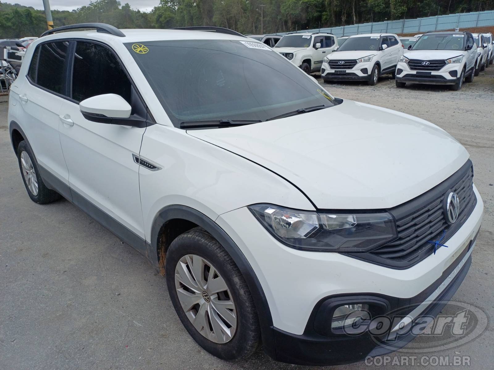 Veículo VW - VolksWagen T-Cross VOLKSWAGEN T-CROSS 2020 2021 em leilão
