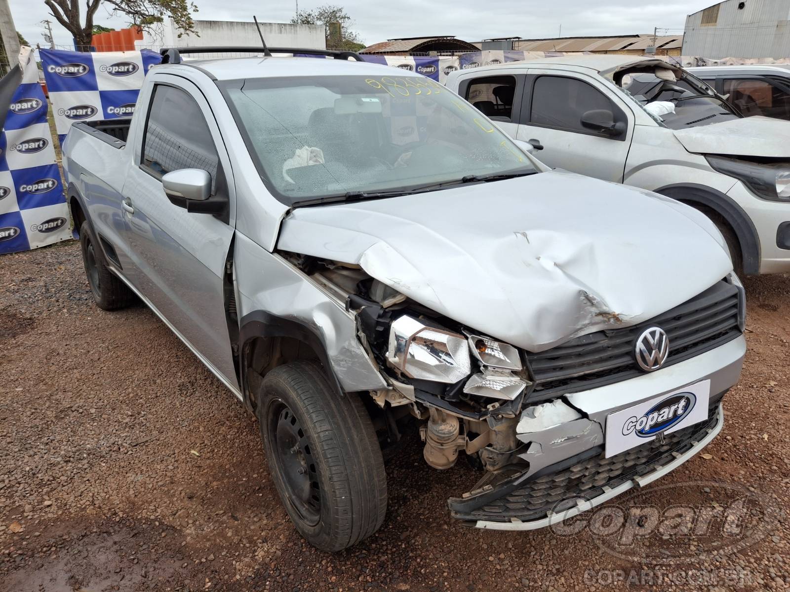 Veículo VOLKSWAGEN Saveiro VOLKSWAGEN SAVEIRO Trendline 1.6 MSI 2018 2018 em leilão