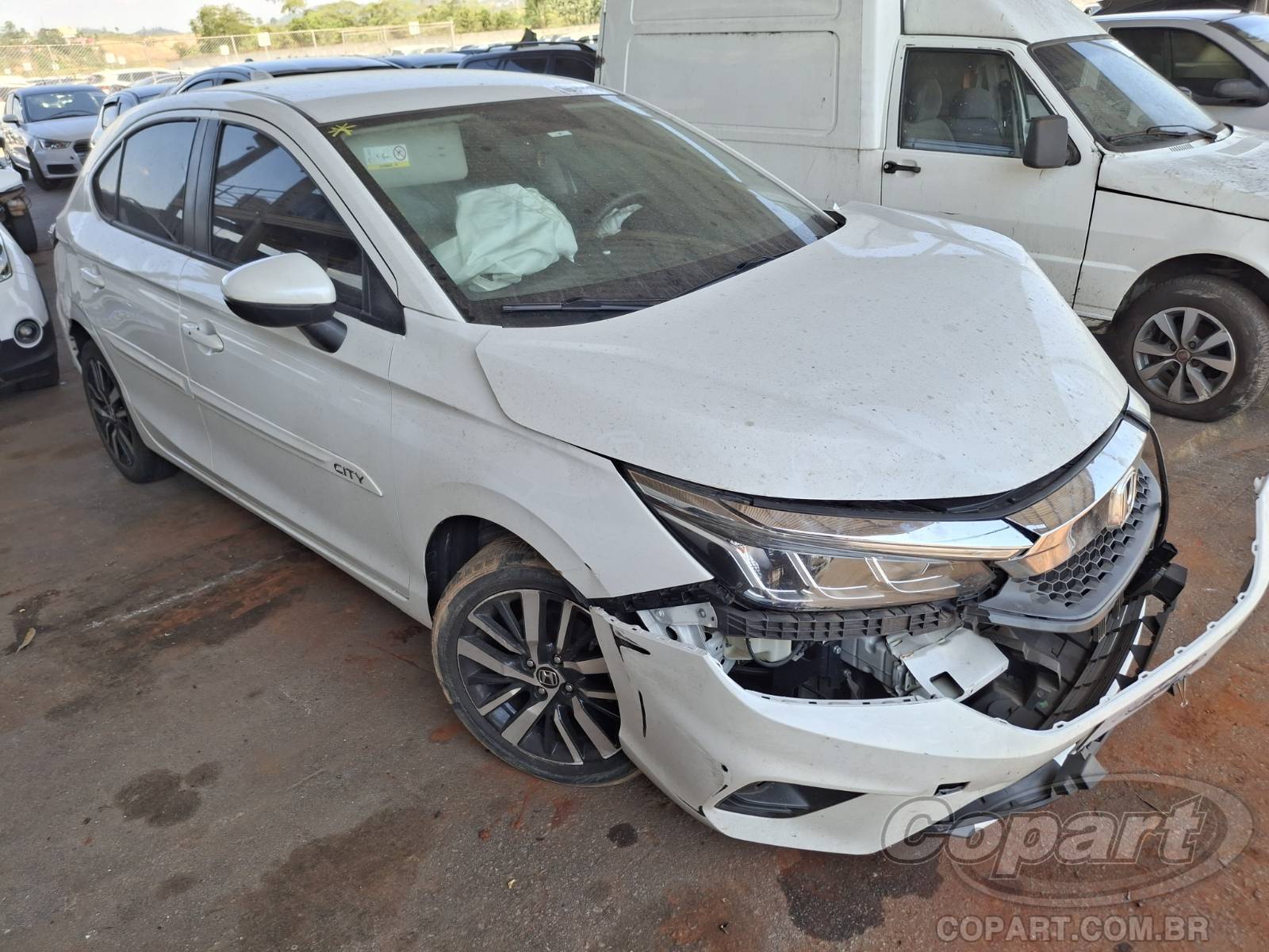 Veículo Honda City 2022 HONDA CITY HATCHBACK EXL 1.5 16V i-VTEC 2022 em leilão