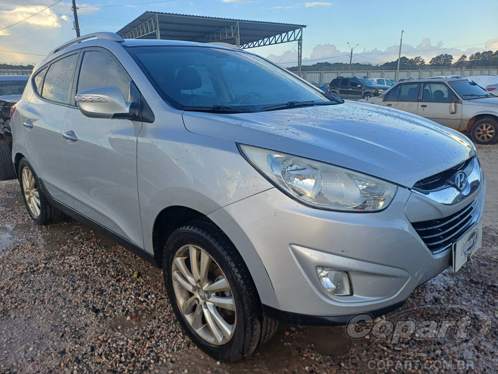 Veículo Hyundai IX35 Hyundai IX35 2.0 16V 2012 Enchente Médio 2012 em leilão