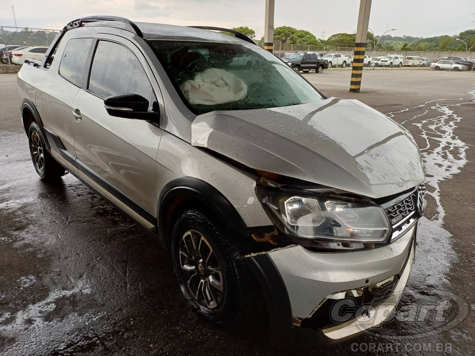 Veículo VOLKSWAGEN Saveiro VOLKSWAGEN SAVEIRO CD CROSS 1.6 16V MSI 2023 2023 em leilão