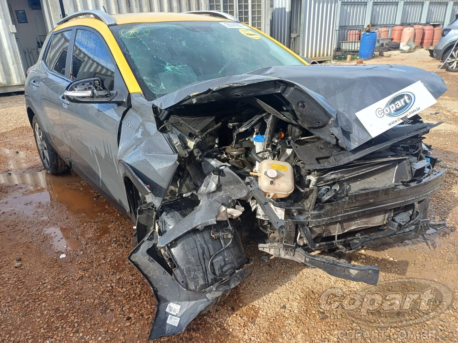 Veículo Kia Motors Stonic KIA Stonic SX 1.0 12V TGDI Turbo 2022 Médio Dano Frontal 2022 em leilão