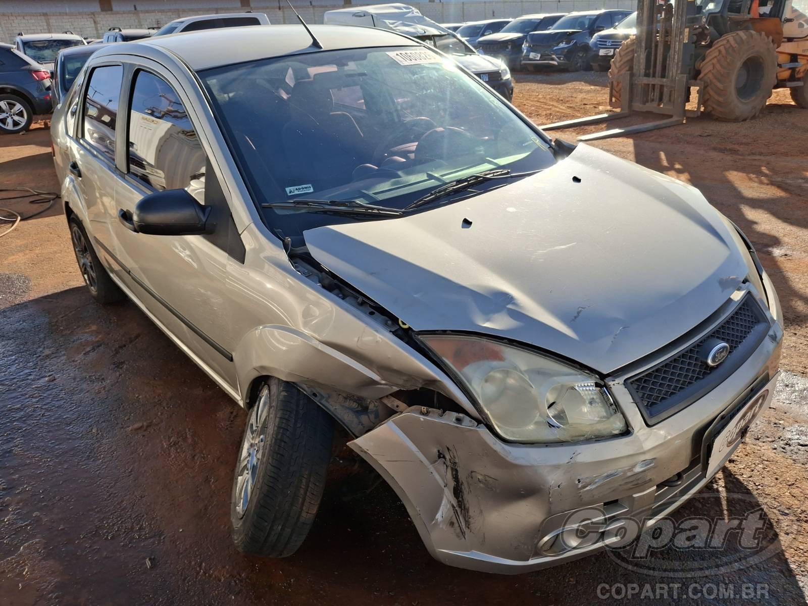 Veículo Ford Fiesta FORD FIESTA SEDAN 2008 Flex 1.0 2008 em leilão