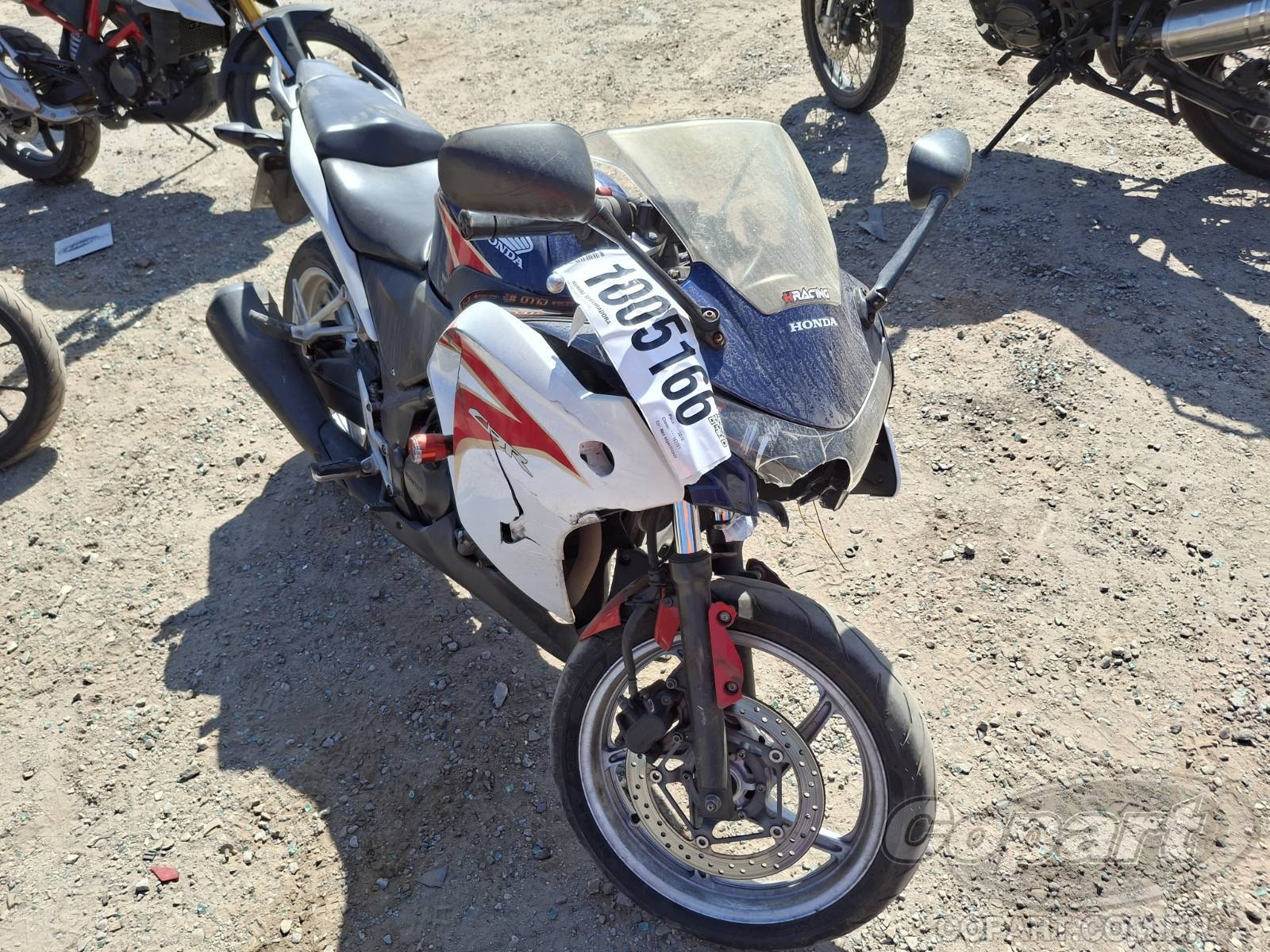 Veículo HONDA CBR 2012 HONDA CBR 250R 2012 em leilão