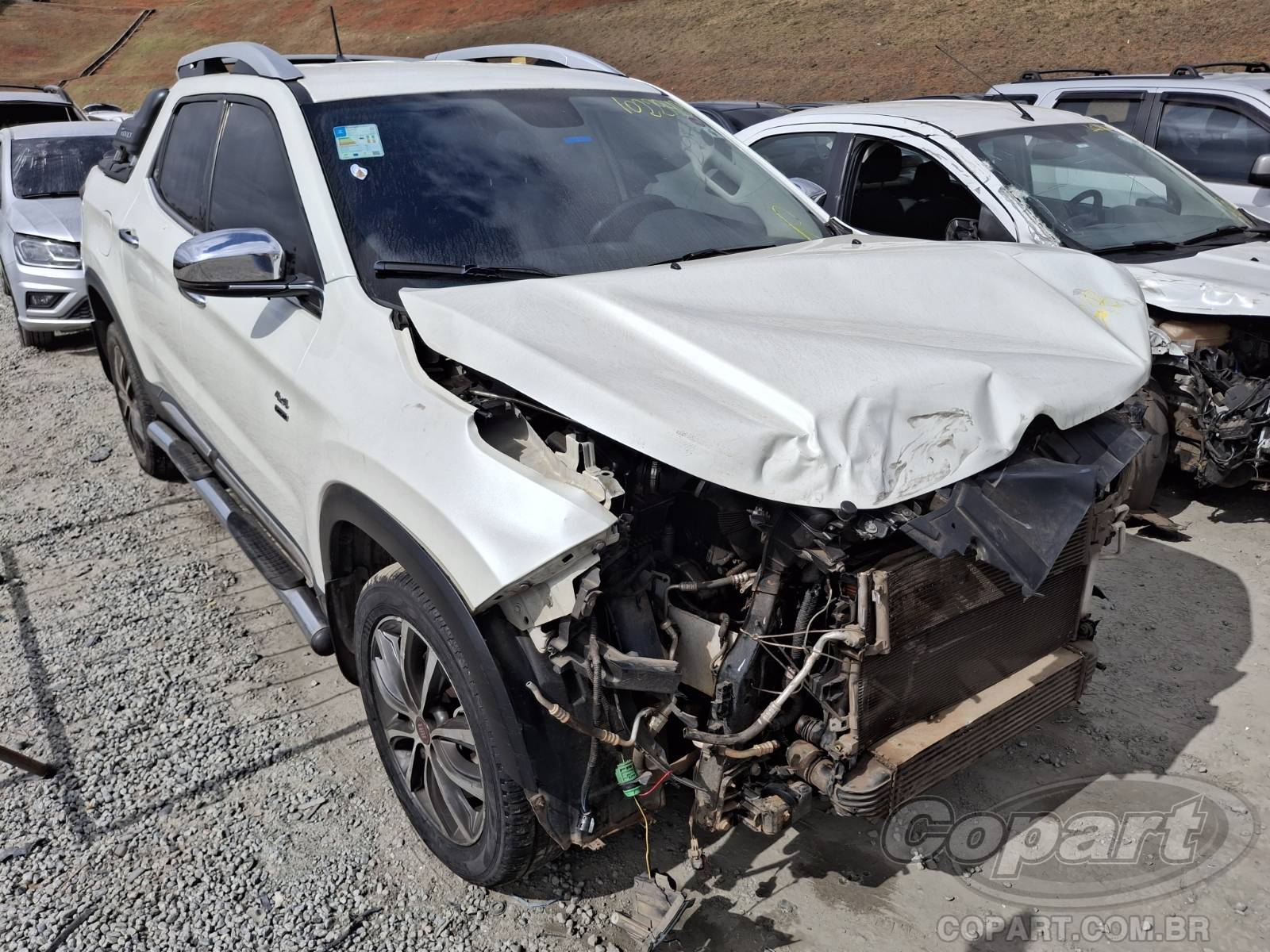 Veículo FIAT Toro FIAT TORO Volcano AT9 2.0 MultiJet Turbo 2019 2019 em leilão