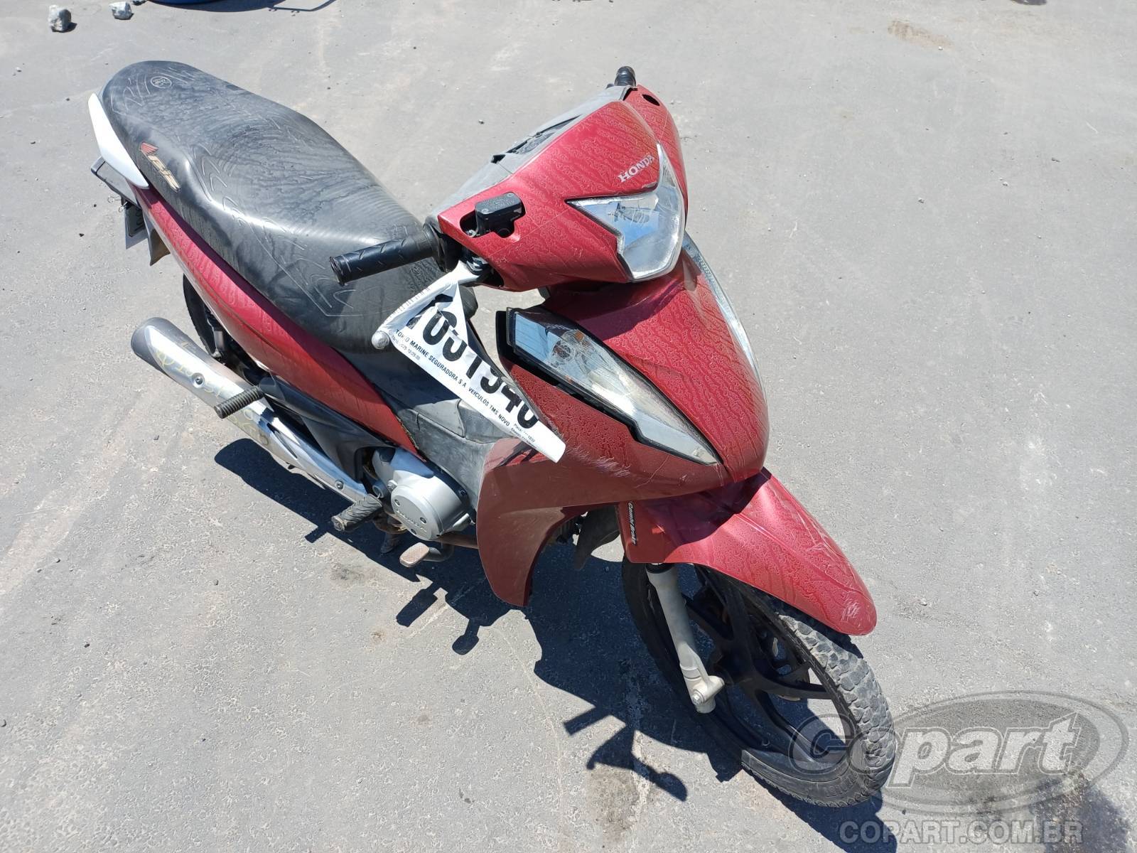 Veículo HONDA Biz 2021 HONDA BIZ Motos 2021 em leilão