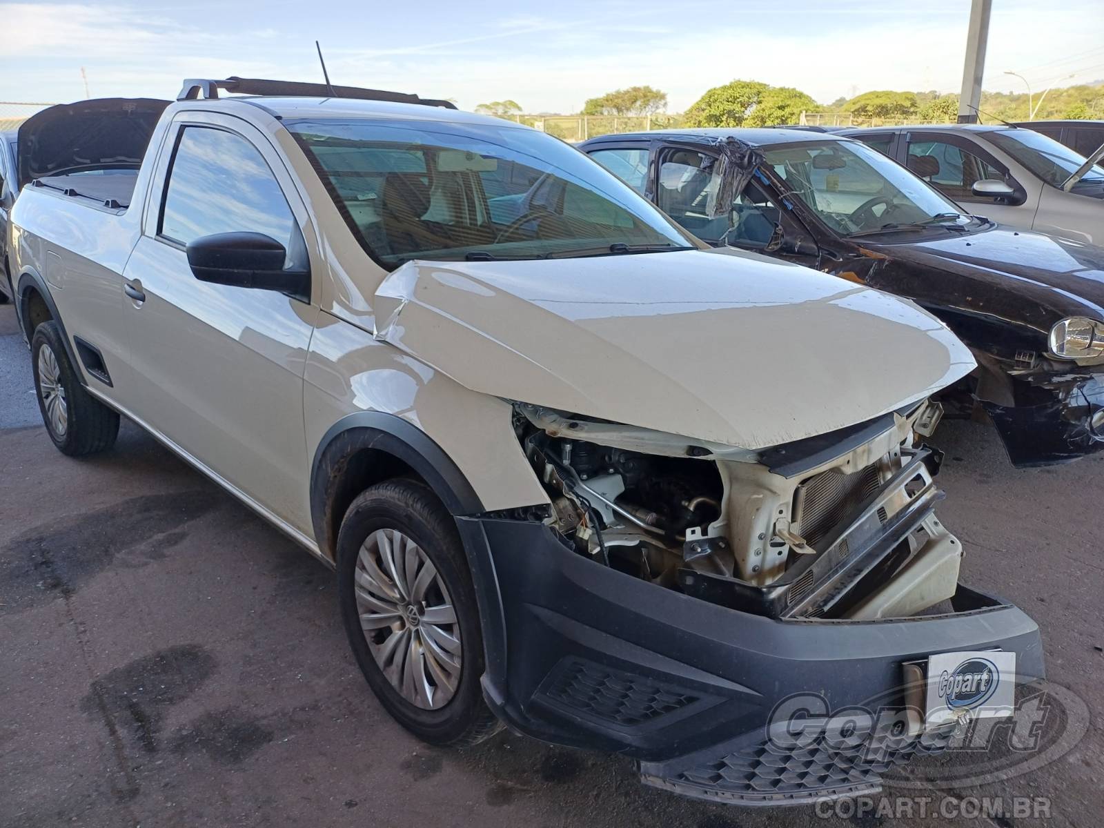 Veículo VOLKSWAGEN Saveiro VOLKSWAGEN SAVEIRO Robust 1.6 16V MSI 2023 2023 em leilão