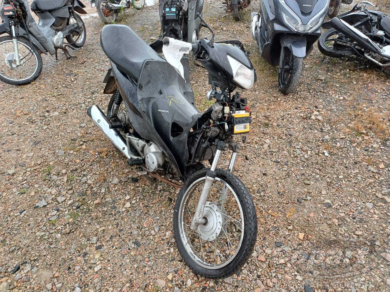 Honda Biz 125 ES 2009 Médio Dano