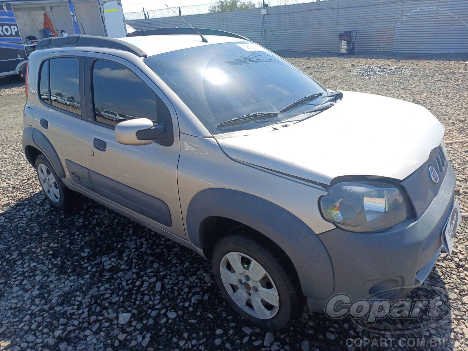 Fiat Uno Way 1.0 Evo 2014 Colisão Média Monta