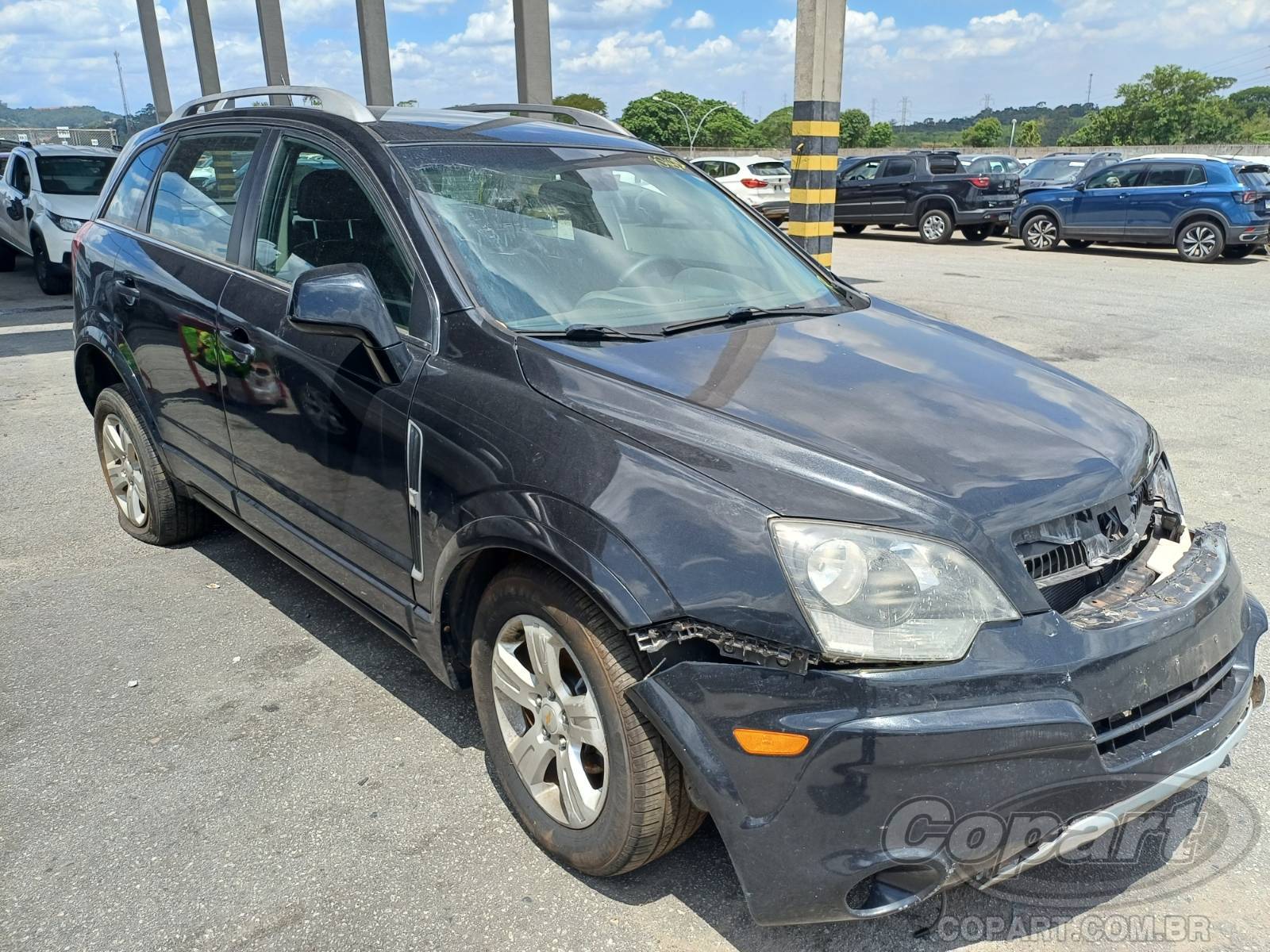 Veículo GM - Chevrolet Captiva Chevrolet Captiva Sport 2.4 16V Ecotec 2013 2014 em leilão
