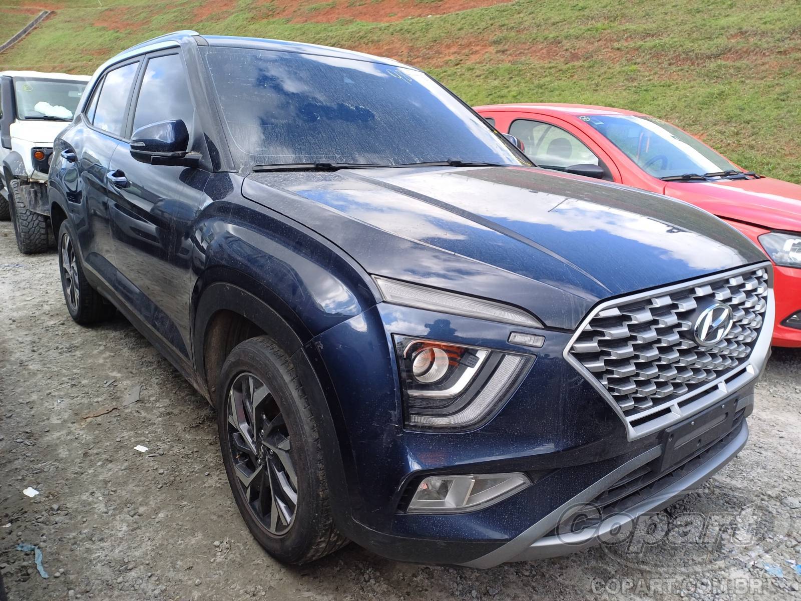 Veículo Hyundai Creta Hyundai Creta Limited 1.0 12V TGDI Turbo 2024 Pequena Monta 2025 em leilão