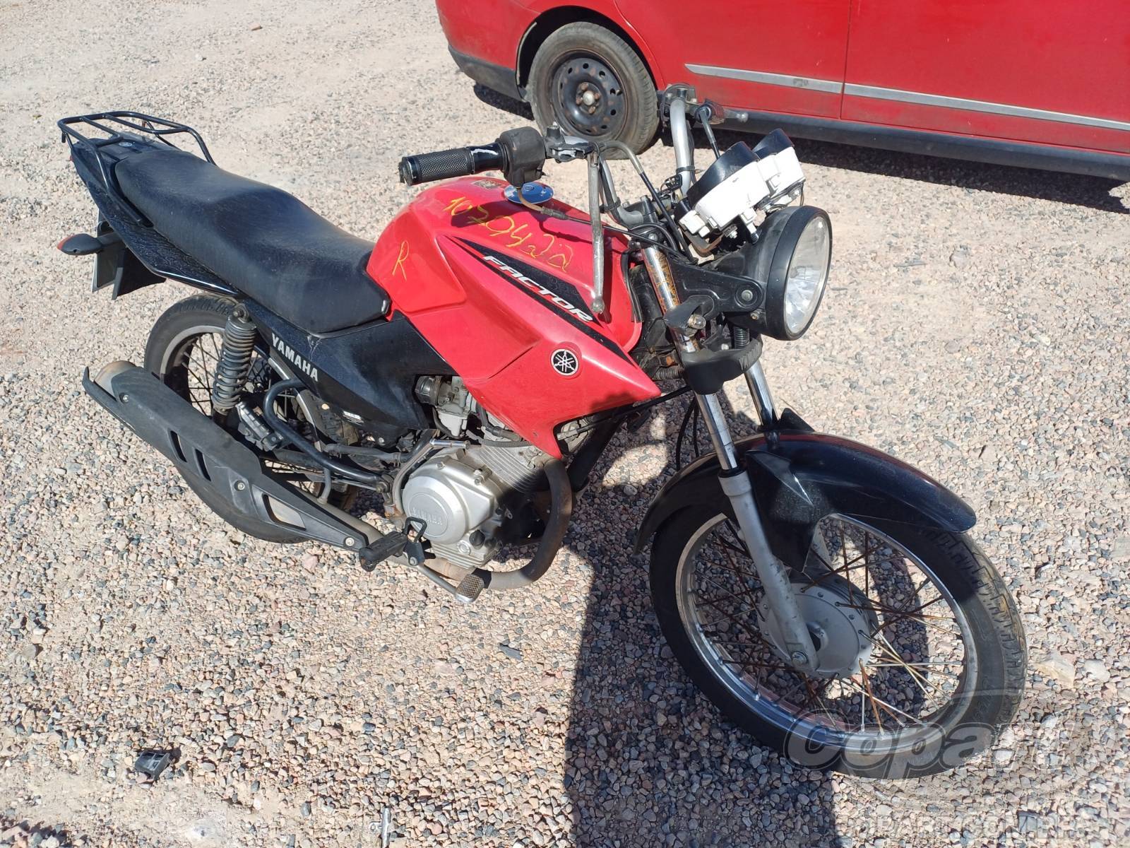 Veículo YAMAHA YBR Yamaha YBR 125 Factor 2016 2016 em leilão