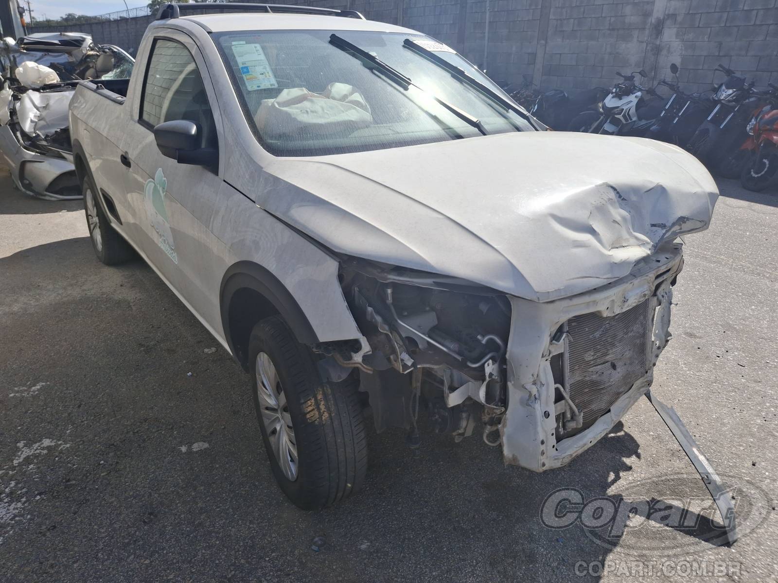 Veículo VW - VolksWagen Saveiro VOLKSWAGEN SAVEIRO 1.6 16V MSI 2023 2023 em leilão