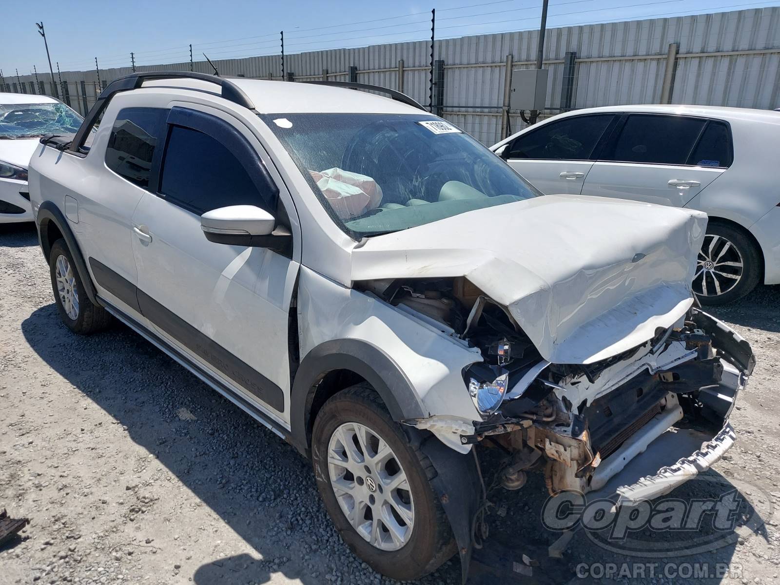 Veículo VOLKSWAGEN Saveiro Volkswagen Saveiro CD Cross 1.6 16V MSI 2016 em leilão