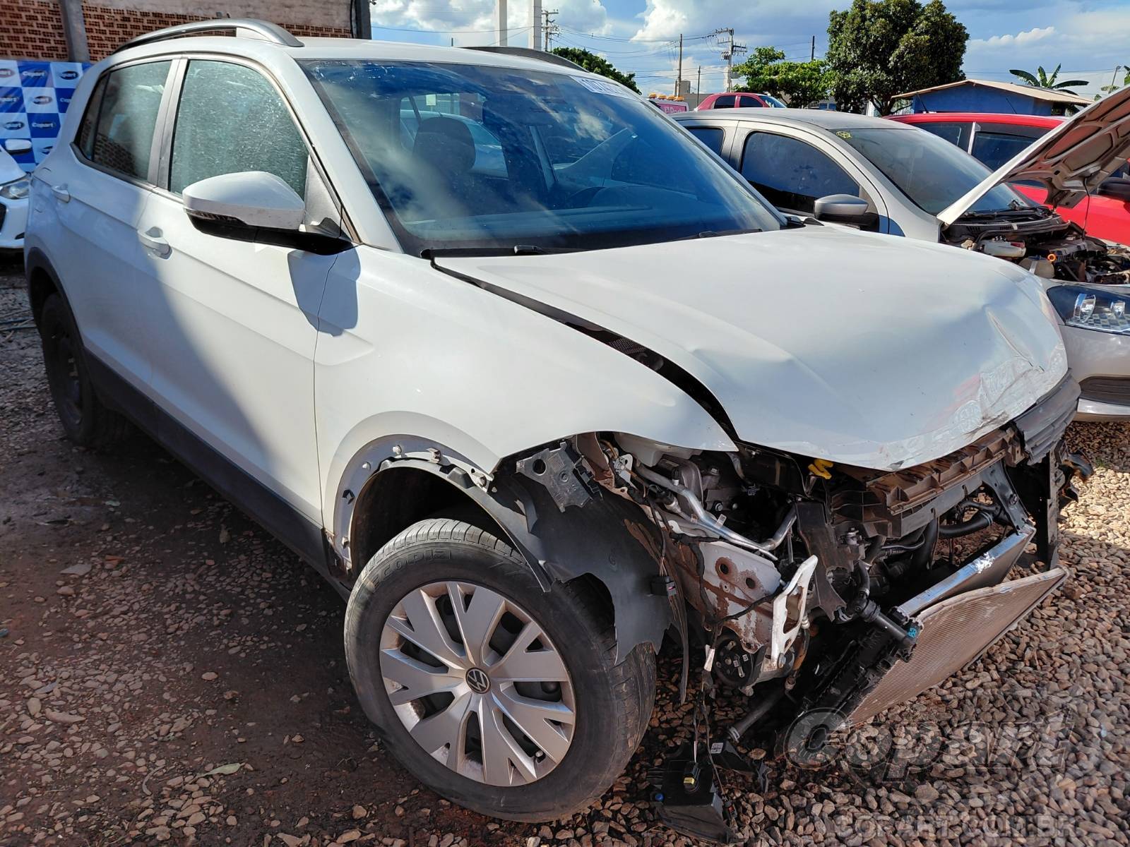 Veículo VW - VolksWagen Volkswagen VOLKSWAGEN T-CROSS 2021 2021 em leilão