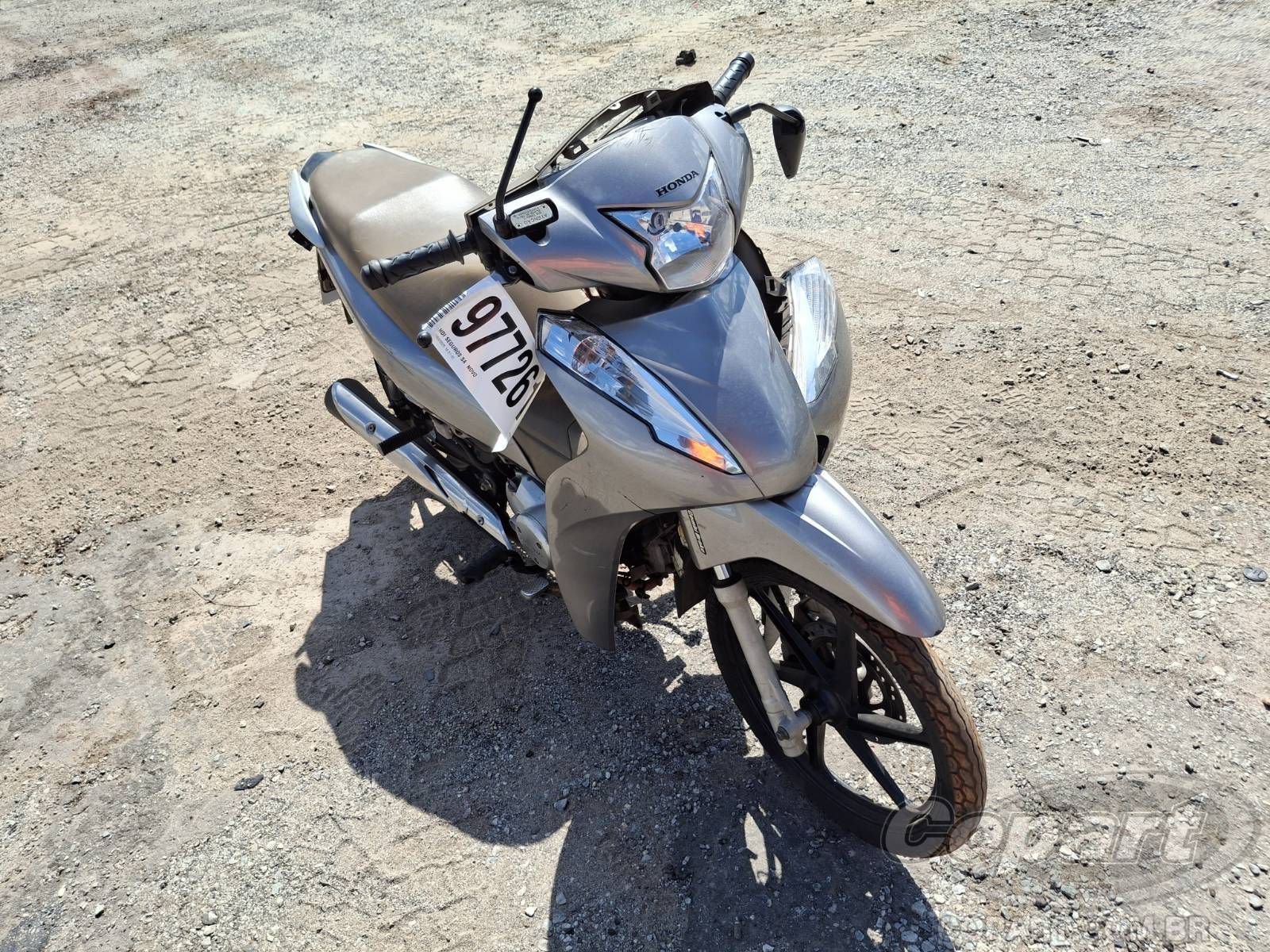 Honda Biz 125 2019 Médio Dano