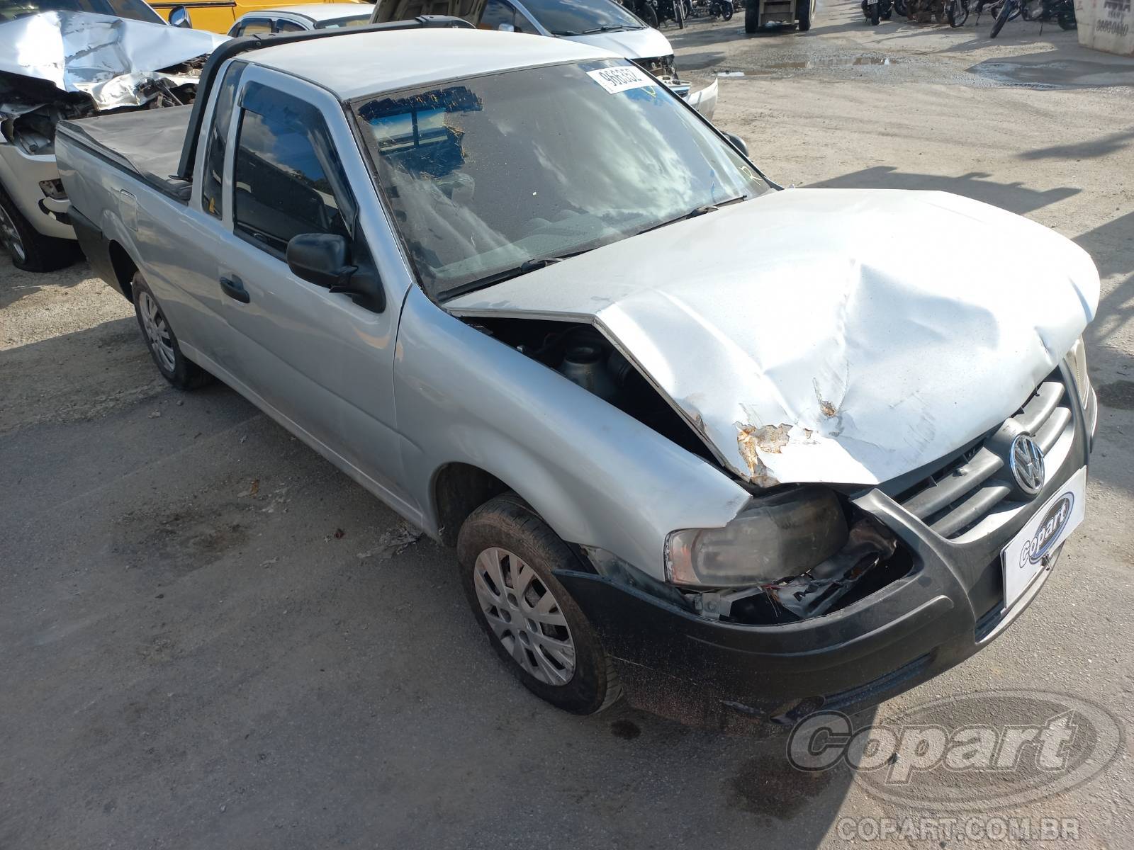 Veículo VOLKSWAGEN Saveiro VOLKSWAGEN SAVEIRO CITY 1.6 TOTAL FLEX 2008 Conservado 2008 em leilão