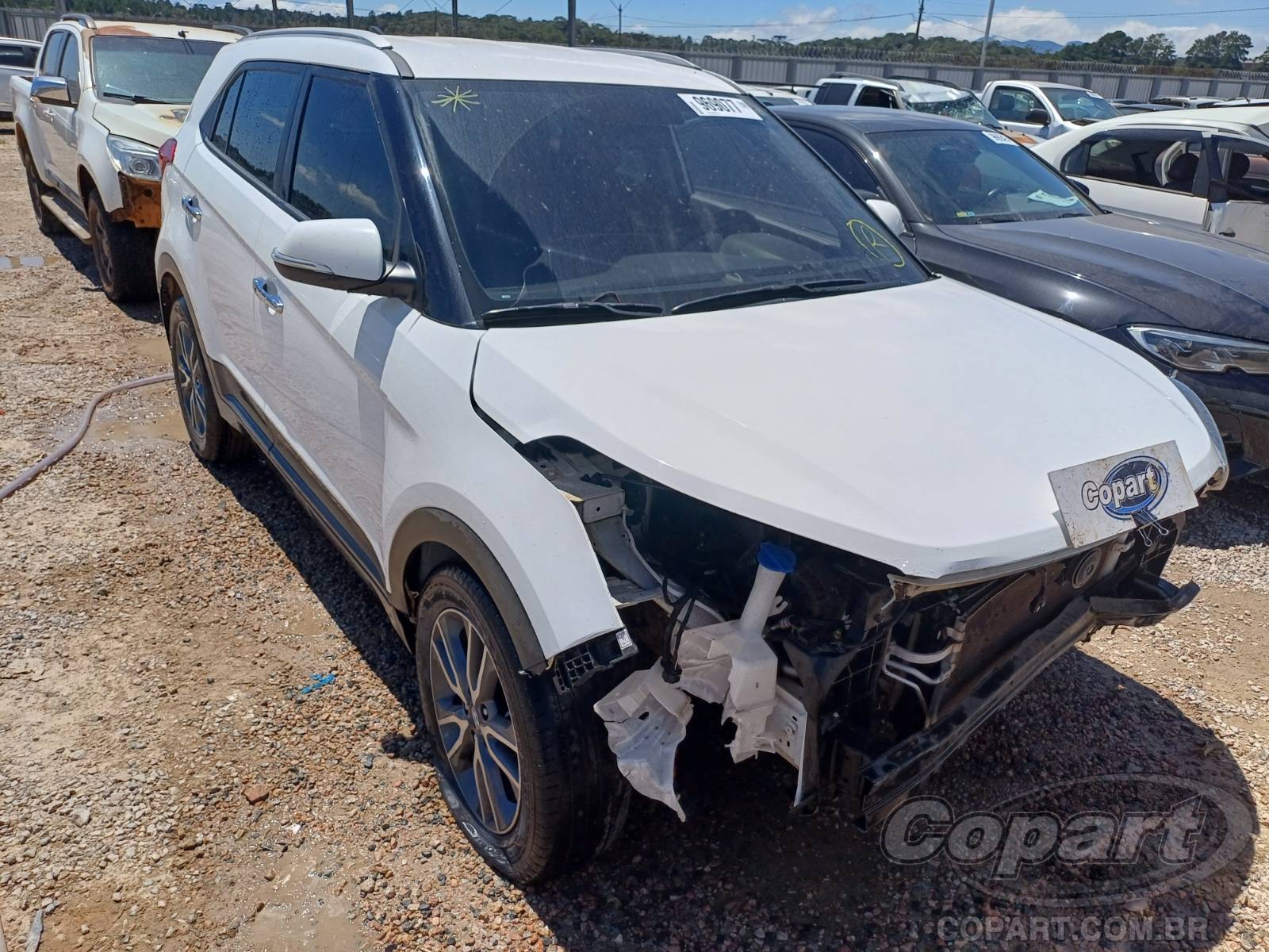 Veículo Hyundai Creta Hyundai Creta Prestige 2.0 16V 2019 Colisão Frontal 2019 em leilão