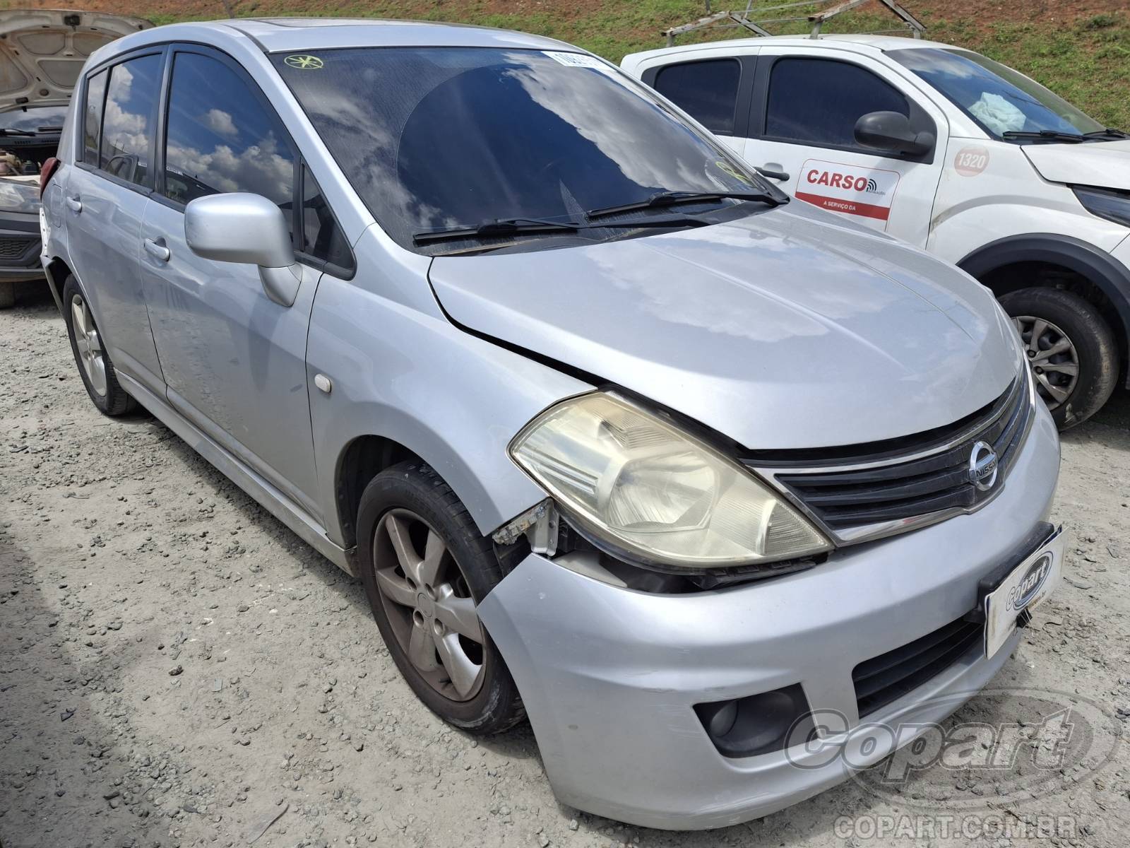 Veículo Nissan Tiida Nissan Tiida SL 1.8 16V 2012 2012 em leilão