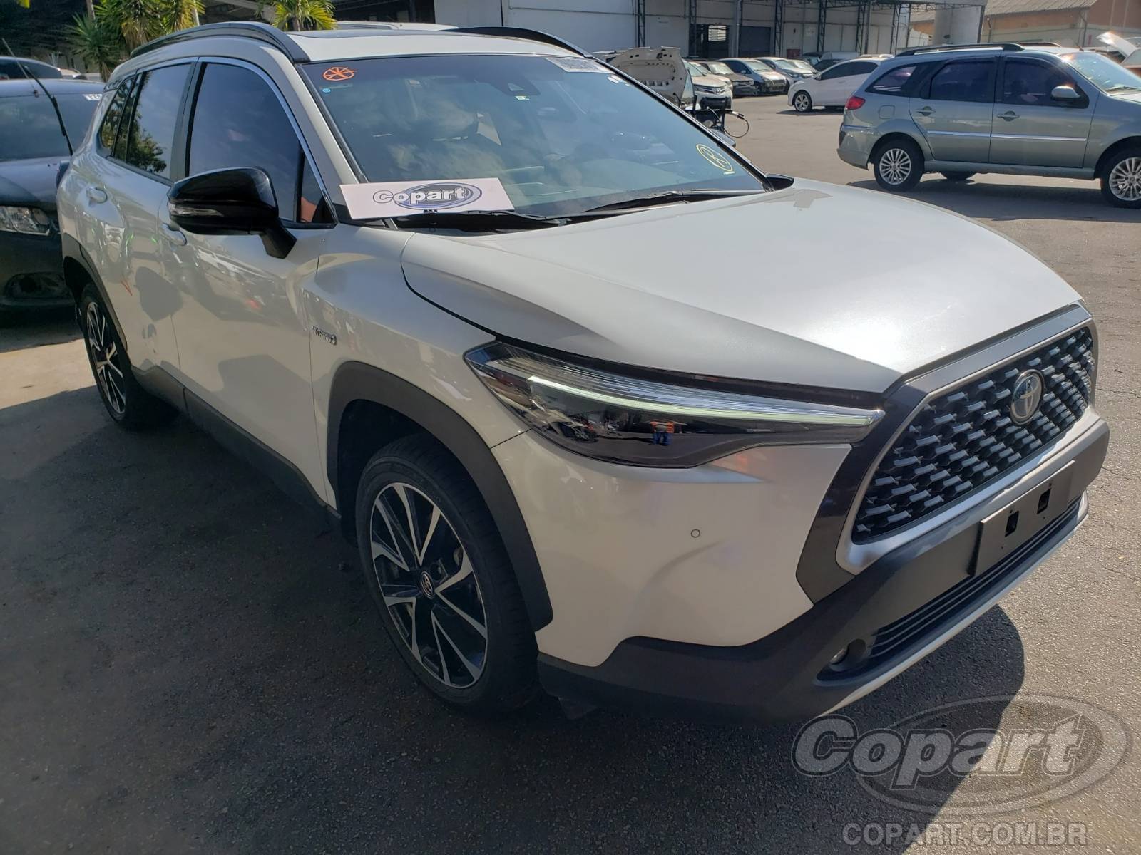 Veículo Toyota Corolla Cross TOYOTA COROLLA CROSS XRX HYBRID 2021/2022 2022 em leilão