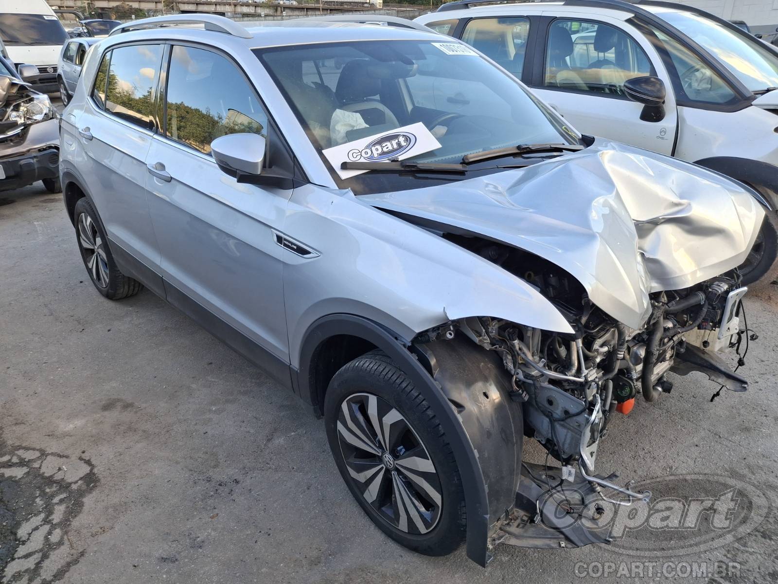 Veículo VW - VolksWagen T-Cross VOLKSWAGEN T-CROSS 2021 2021 em leilão