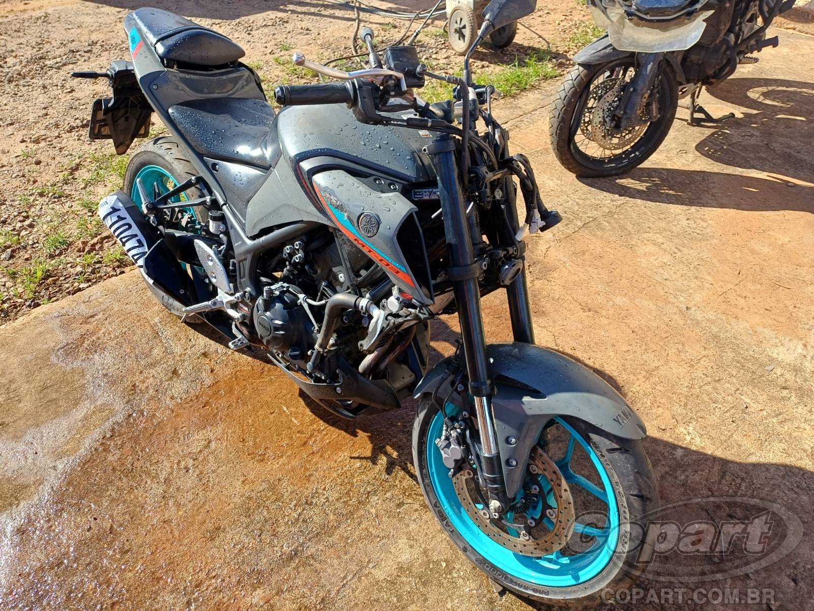 Veículo YAMAHA MT-03 YAMAHA MT-03 2024 2024 em leilão