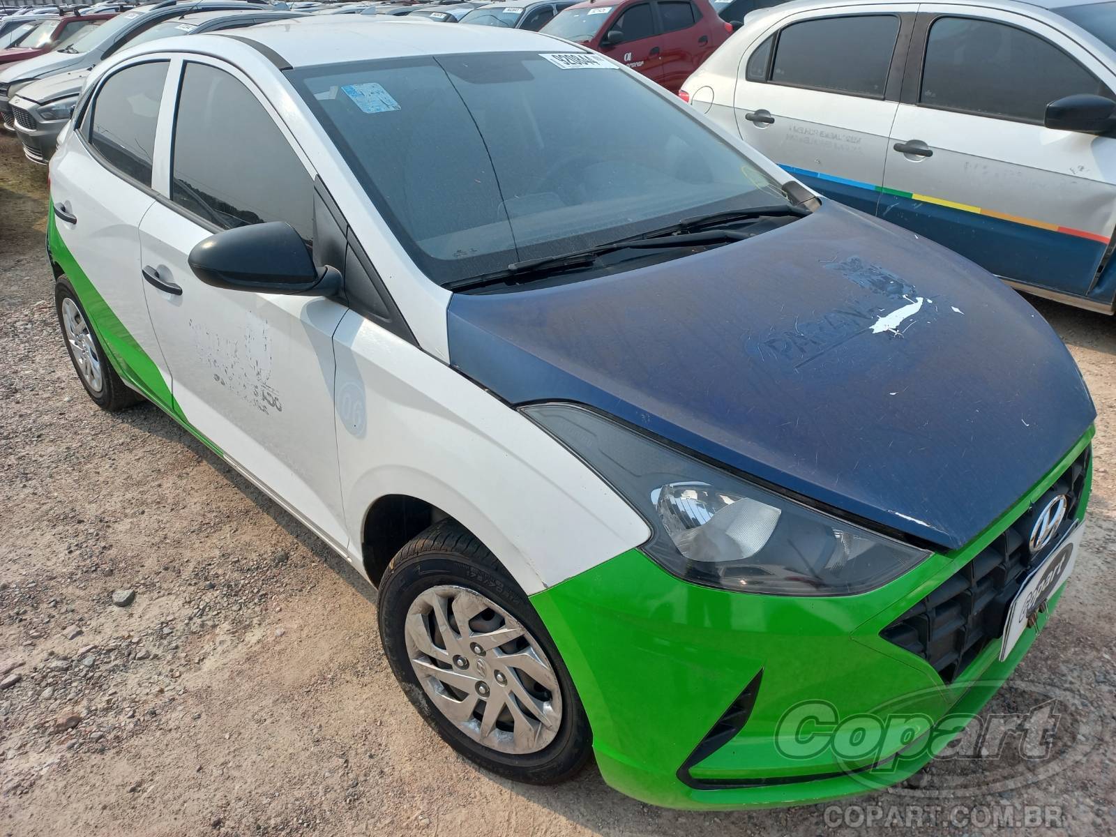 Veículo Hyundai HB20 HYUNDAI HB20 SENSE 1.0 12V CVVT 2022 2022 em leilão