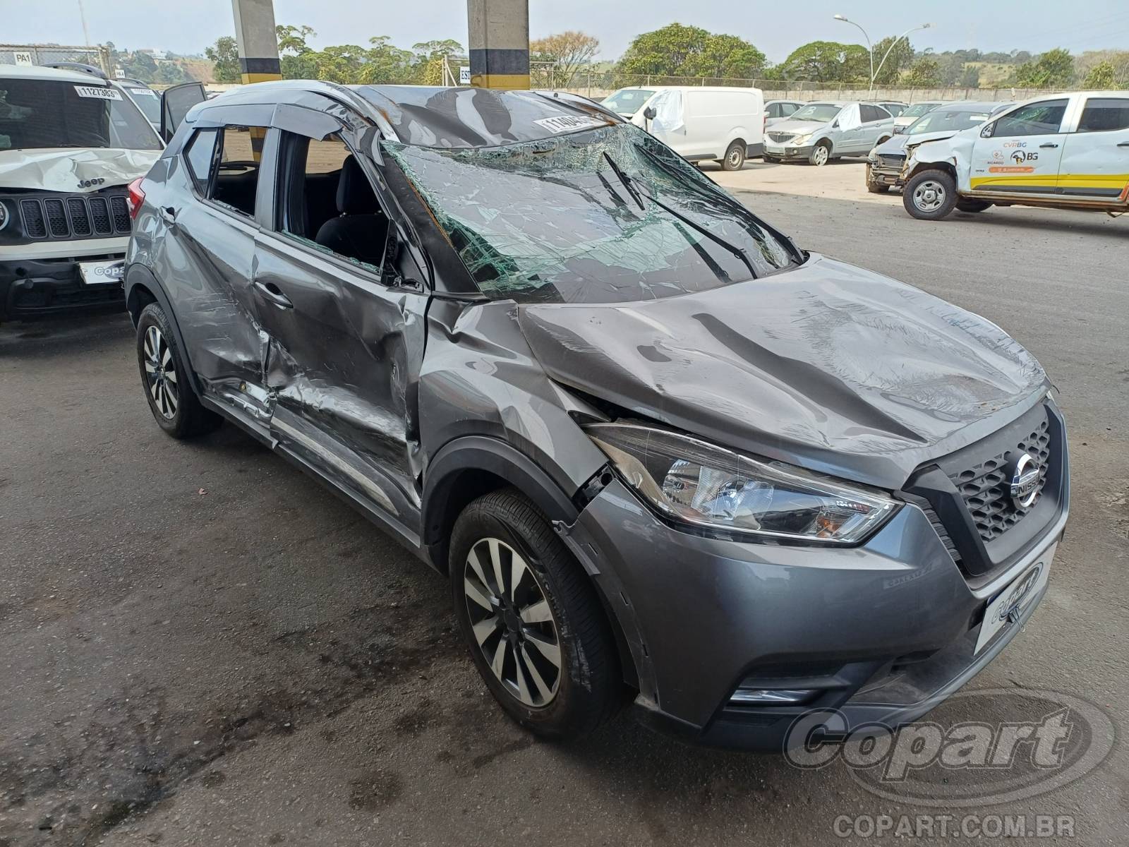 Veículo Nissan Kicks Nissan Kicks S Direct CVT 1.6 16V 2020 Colisão 2020 em leilão