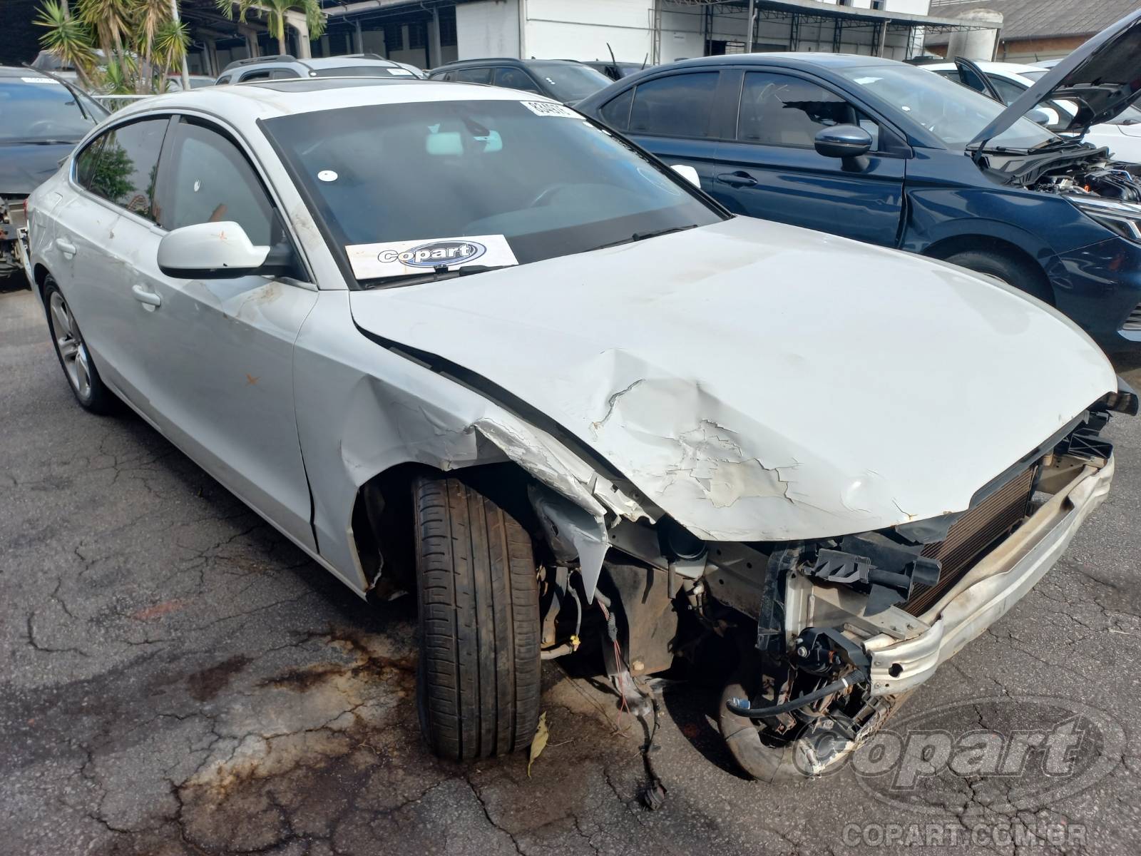 Veículo Audi A5 SPORTBACK AUDI A5 SPORTBACK 2.0 16V TFSI TURBO 2013 2014 em leilão