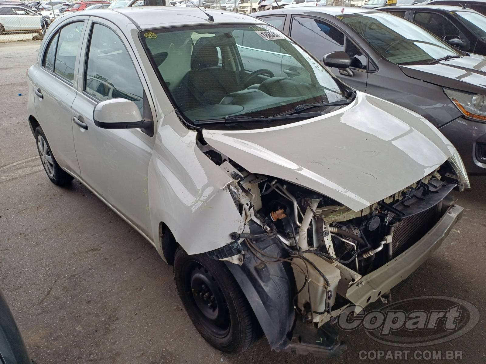 Veículo Nissan March NISSAN MARCH 1.0 12V S 2016 2016 em leilão