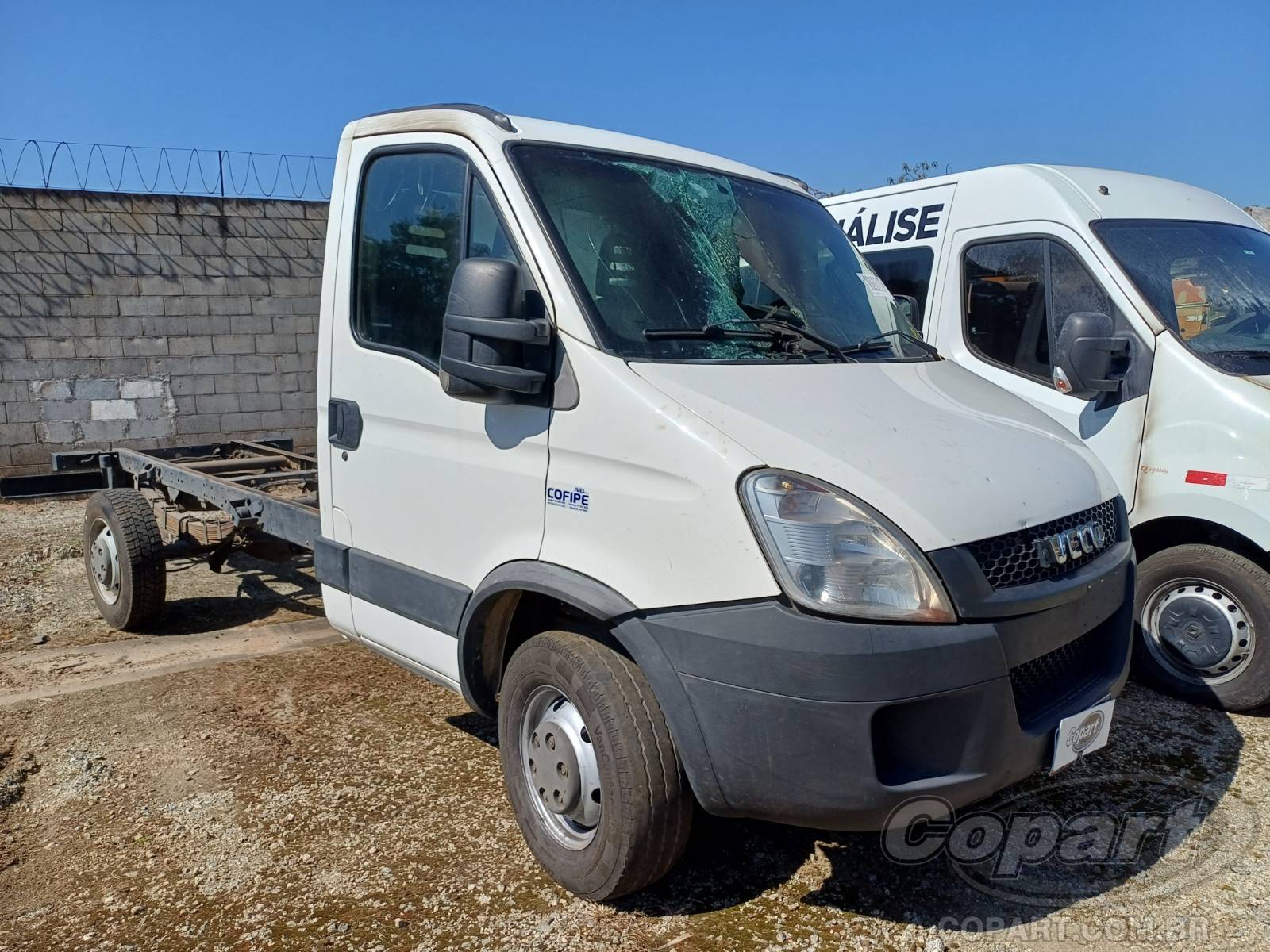 Veículo IVECO Daily IVECO DAILY CHASSI 3.0 TURBO 2019 2019 em leilão